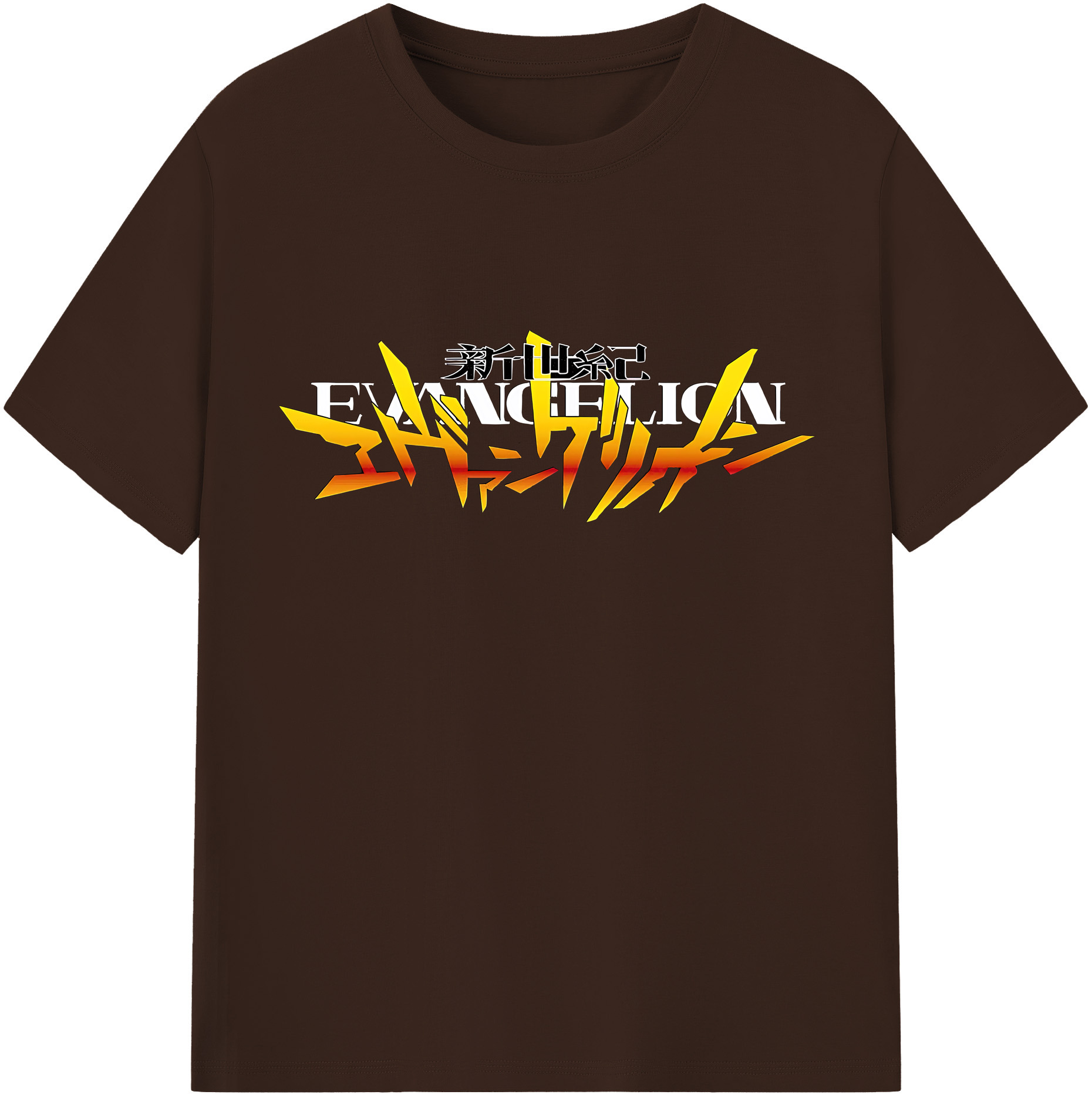 （画像用） EVA 新世紀エヴァンゲリオン 綿100％半袖Tシャツ（フロントプリント）