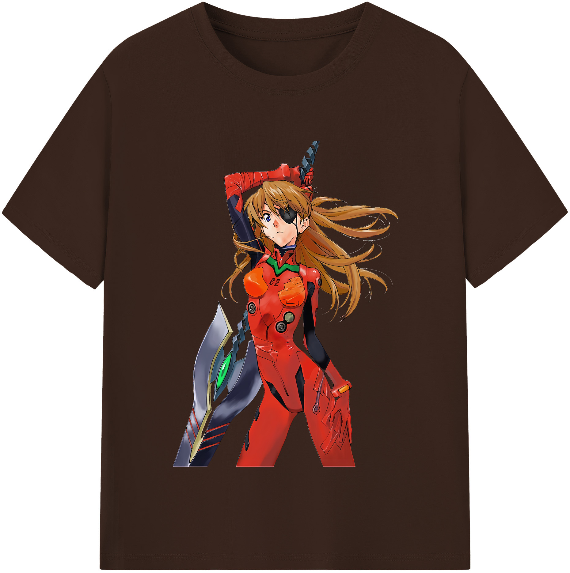 （画像用） EVA 新世紀エヴァンゲリオン 綿100％半袖Tシャツ（フロントプリント）