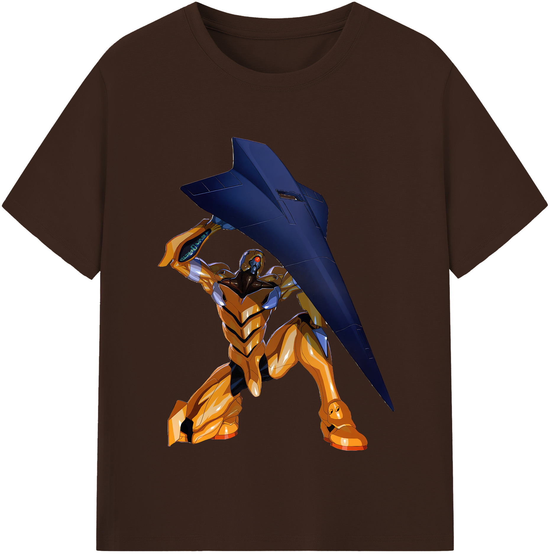 （画像用） EVA 新世紀エヴァンゲリオン 綿100％半袖Tシャツ（フロントプリント）