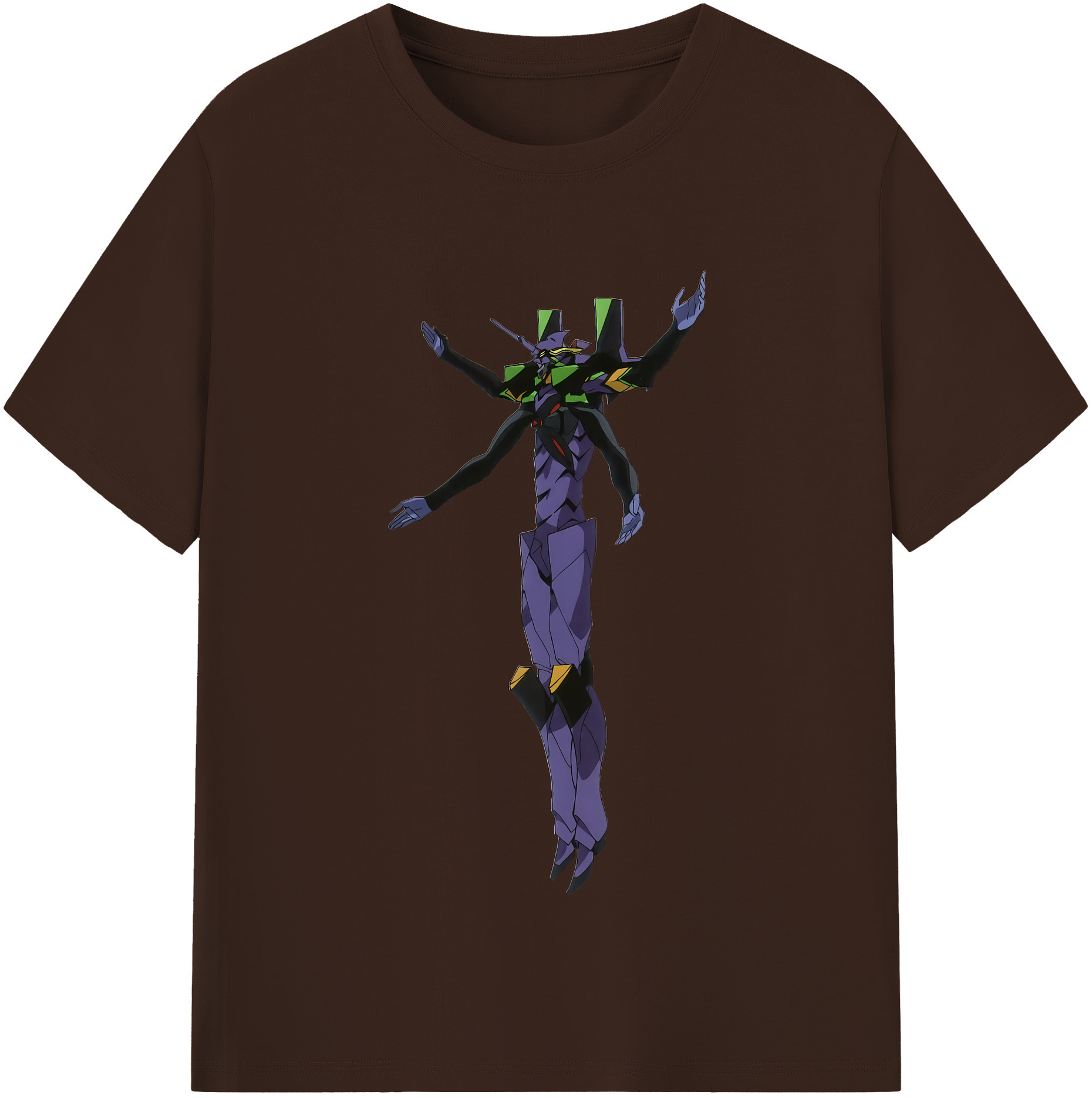 （画像用） EVA 新世紀エヴァンゲリオン 綿100％半袖Tシャツ（フロントプリント）