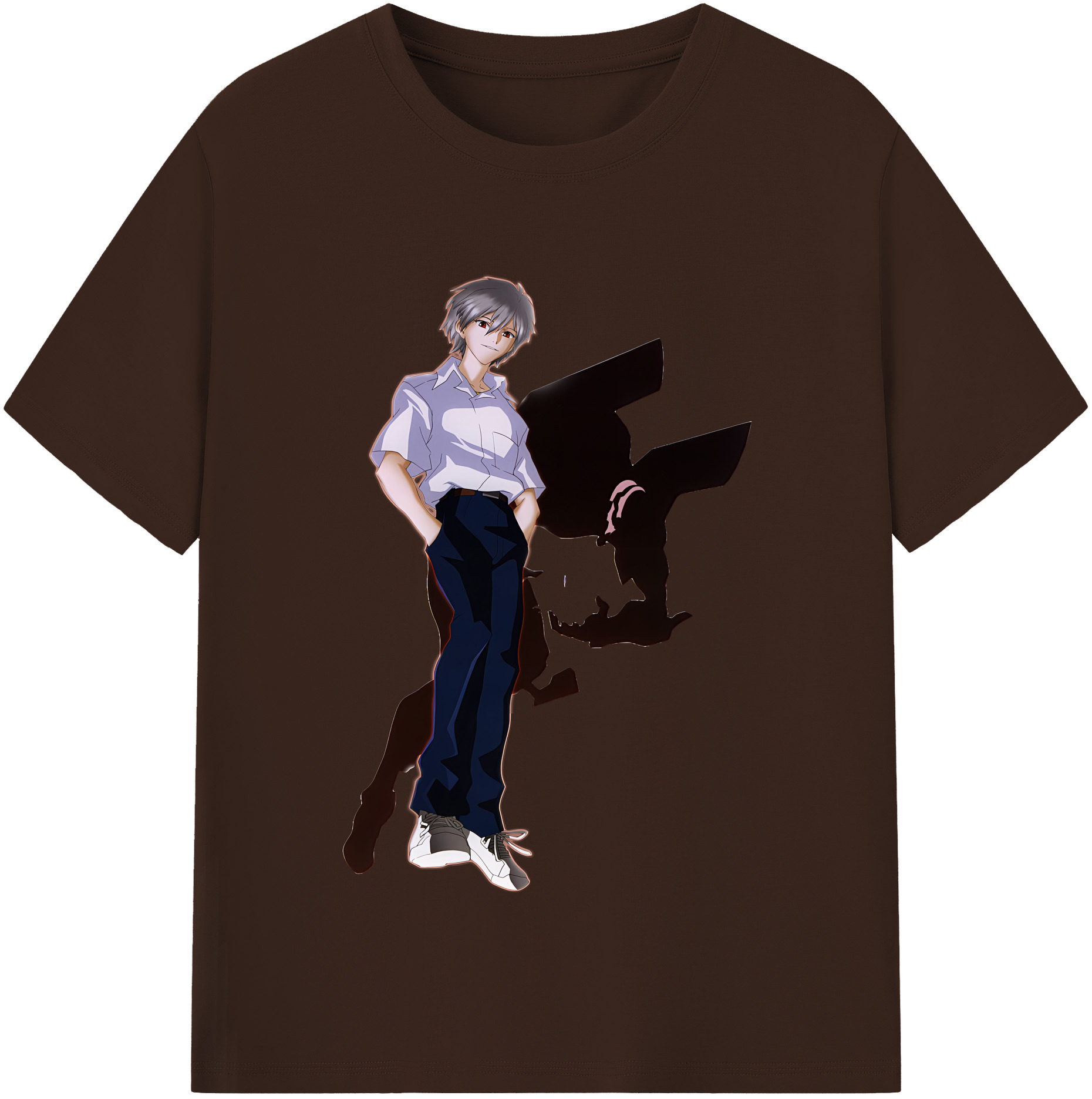 （画像用） EVA 新世紀エヴァンゲリオン 綿100％半袖Tシャツ（フロントプリント）
