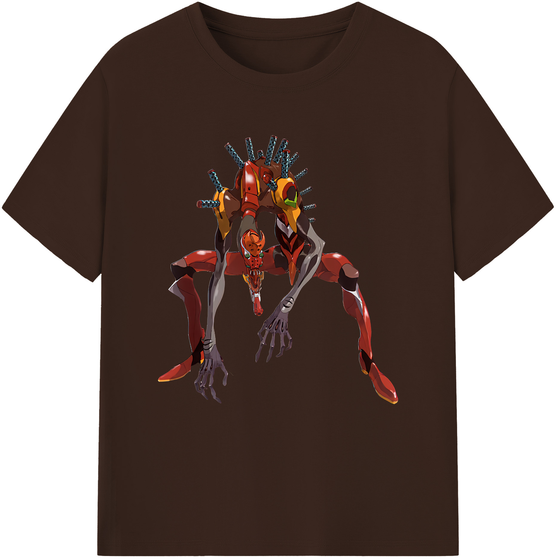 （画像用） EVA 新世紀エヴァンゲリオン 綿100％半袖Tシャツ（フロントプリント）