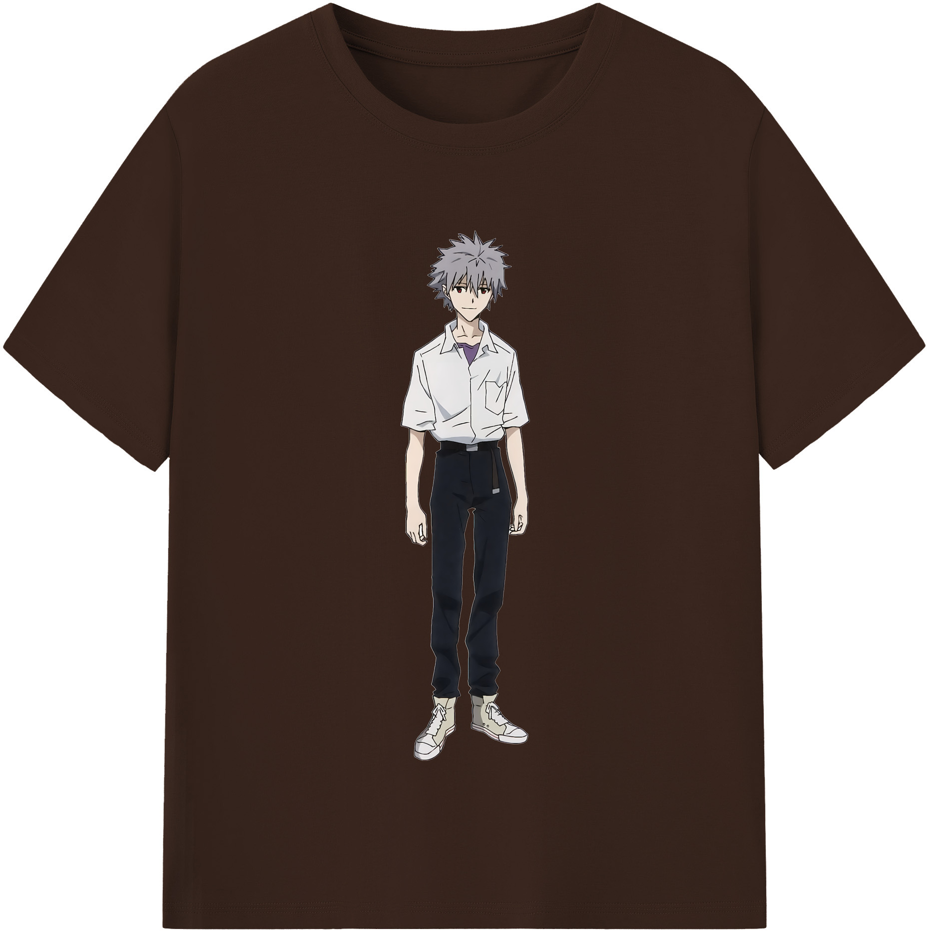（画像用） EVA 新世紀エヴァンゲリオン 綿100％半袖Tシャツ（フロントプリント）