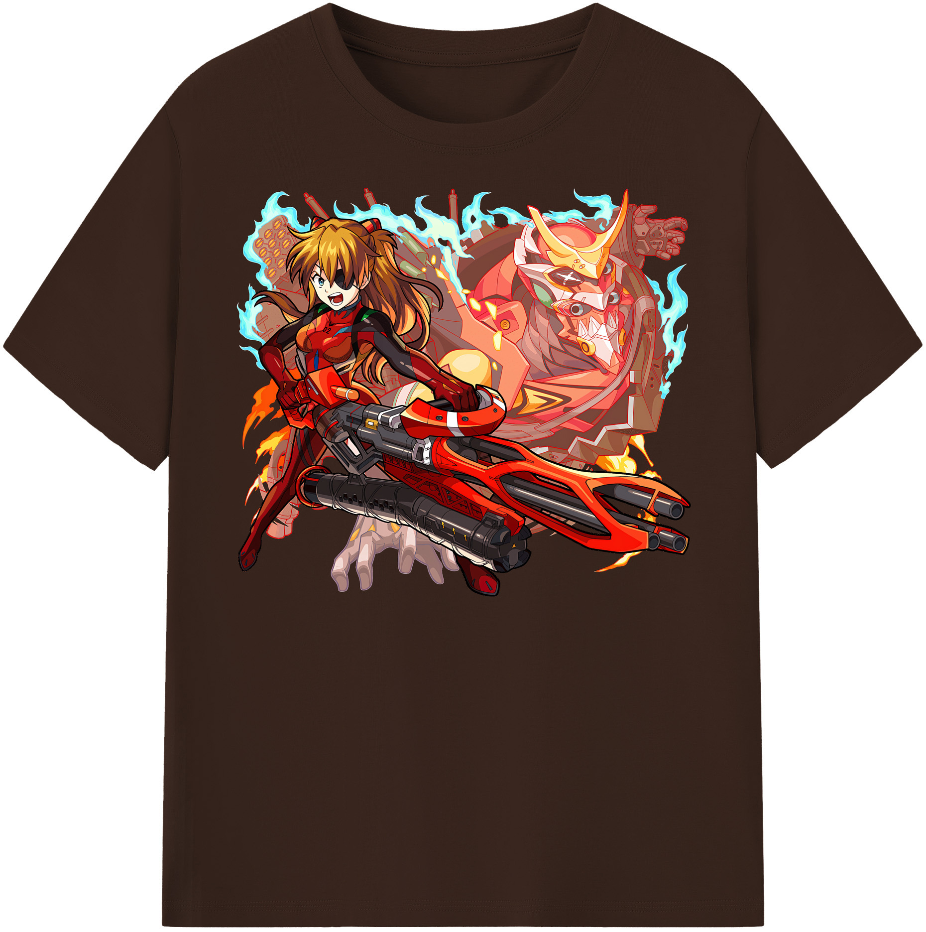 （画像用） EVA 新世紀エヴァンゲリオン 綿100％半袖Tシャツ（フロントプリント）