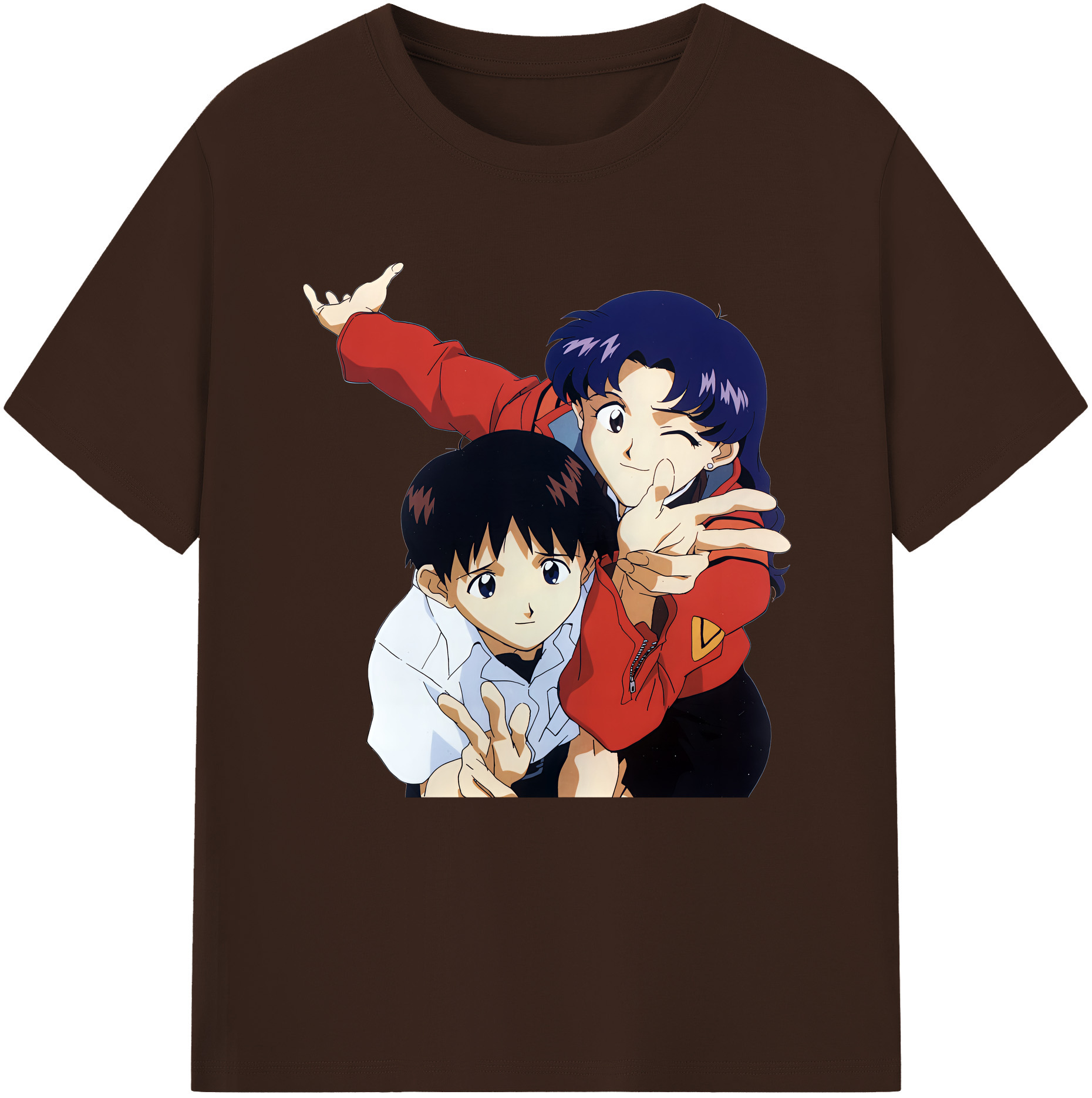 （画像用） EVA 新世紀エヴァンゲリオン 綿100％半袖Tシャツ（フロントプリント）