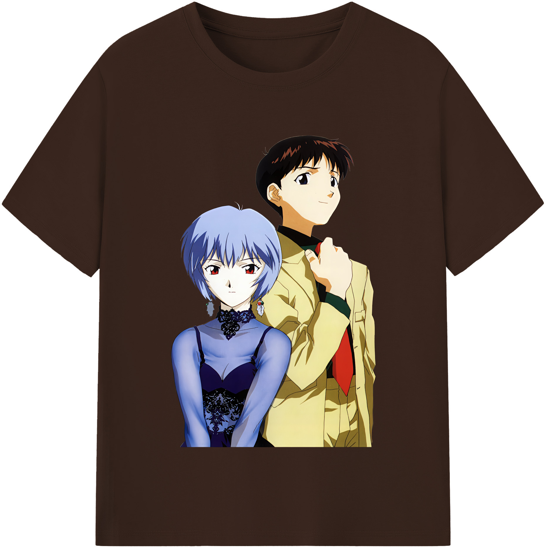 （画像用） EVA 新世紀エヴァンゲリオン 綿100％半袖Tシャツ（フロントプリント）