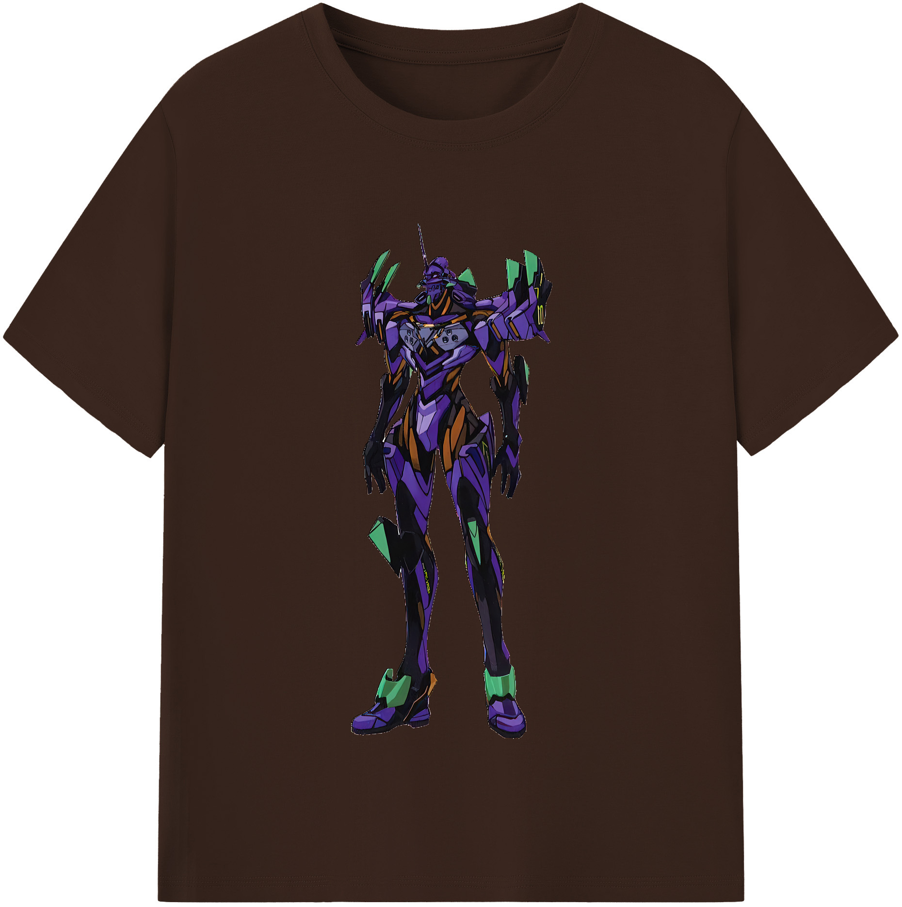 （画像用） EVA 新世紀エヴァンゲリオン 綿100％半袖Tシャツ（フロントプリント）