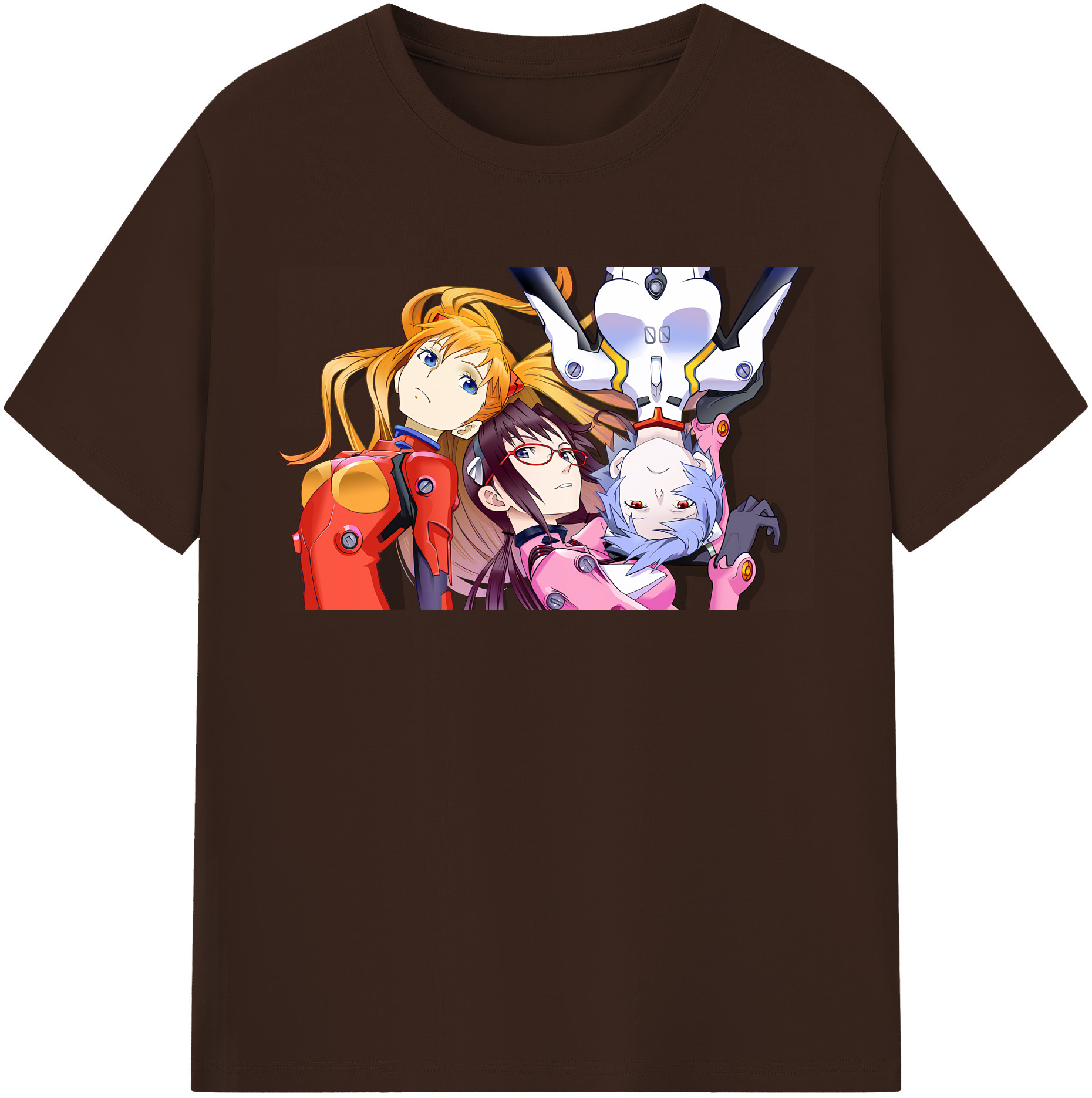 （画像用） EVA 新世紀エヴァンゲリオン 綿100％半袖Tシャツ（フロントプリント）