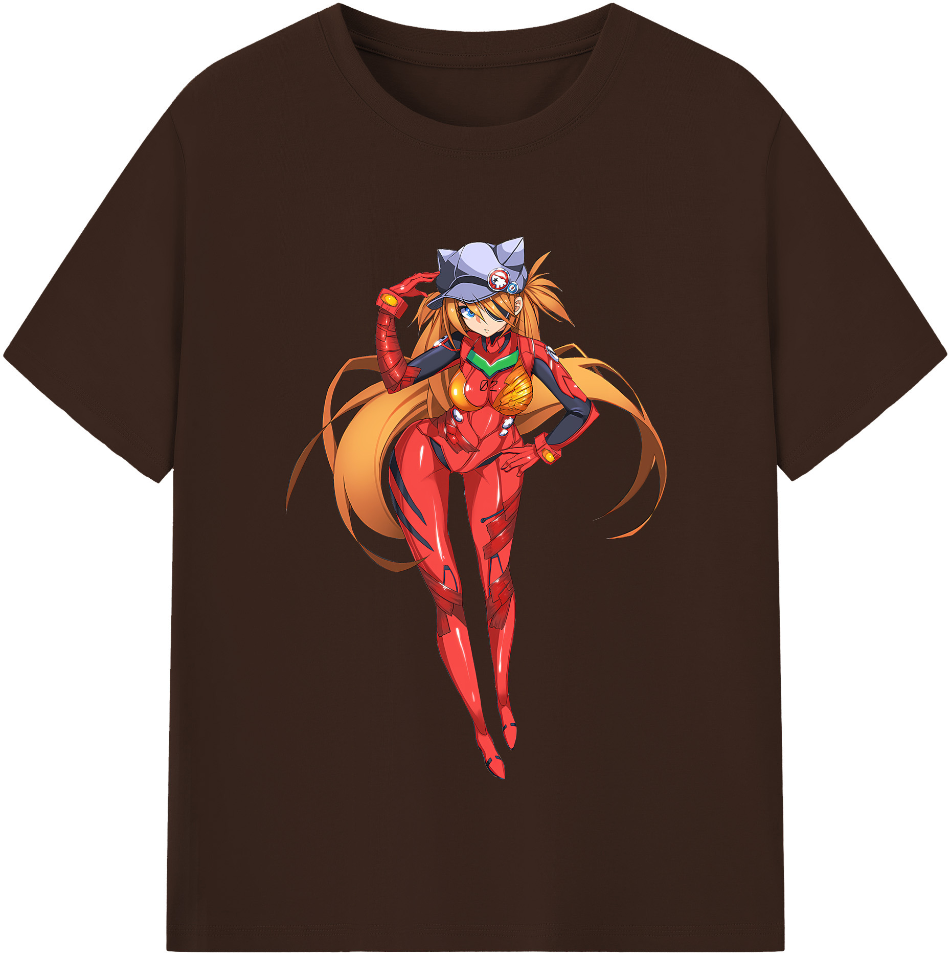 （画像用） EVA 新世紀エヴァンゲリオン 綿100％半袖Tシャツ（フロントプリント）