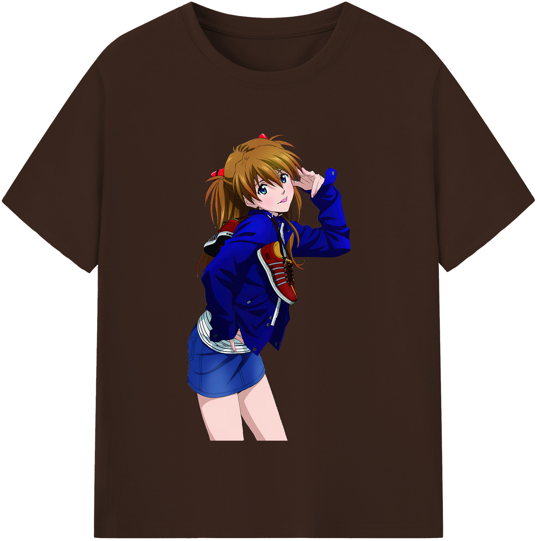 （画像用） EVA 新世紀エヴァンゲリオン 綿100％半袖Tシャツ（フロントプリント）