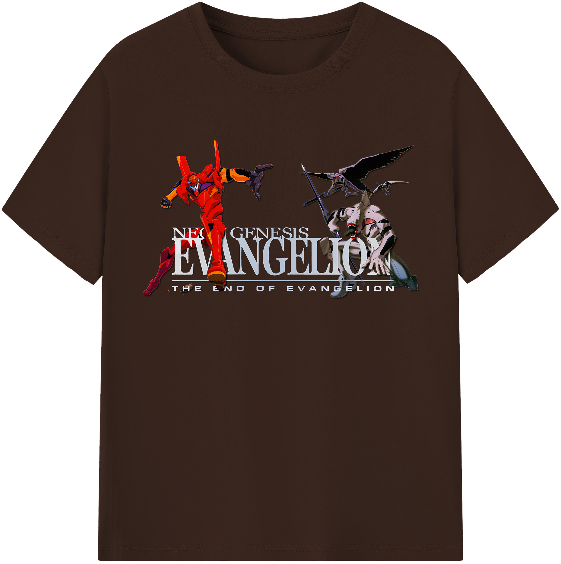 （画像用） EVA 新世紀エヴァンゲリオン 綿100％半袖Tシャツ（フロントプリント）
