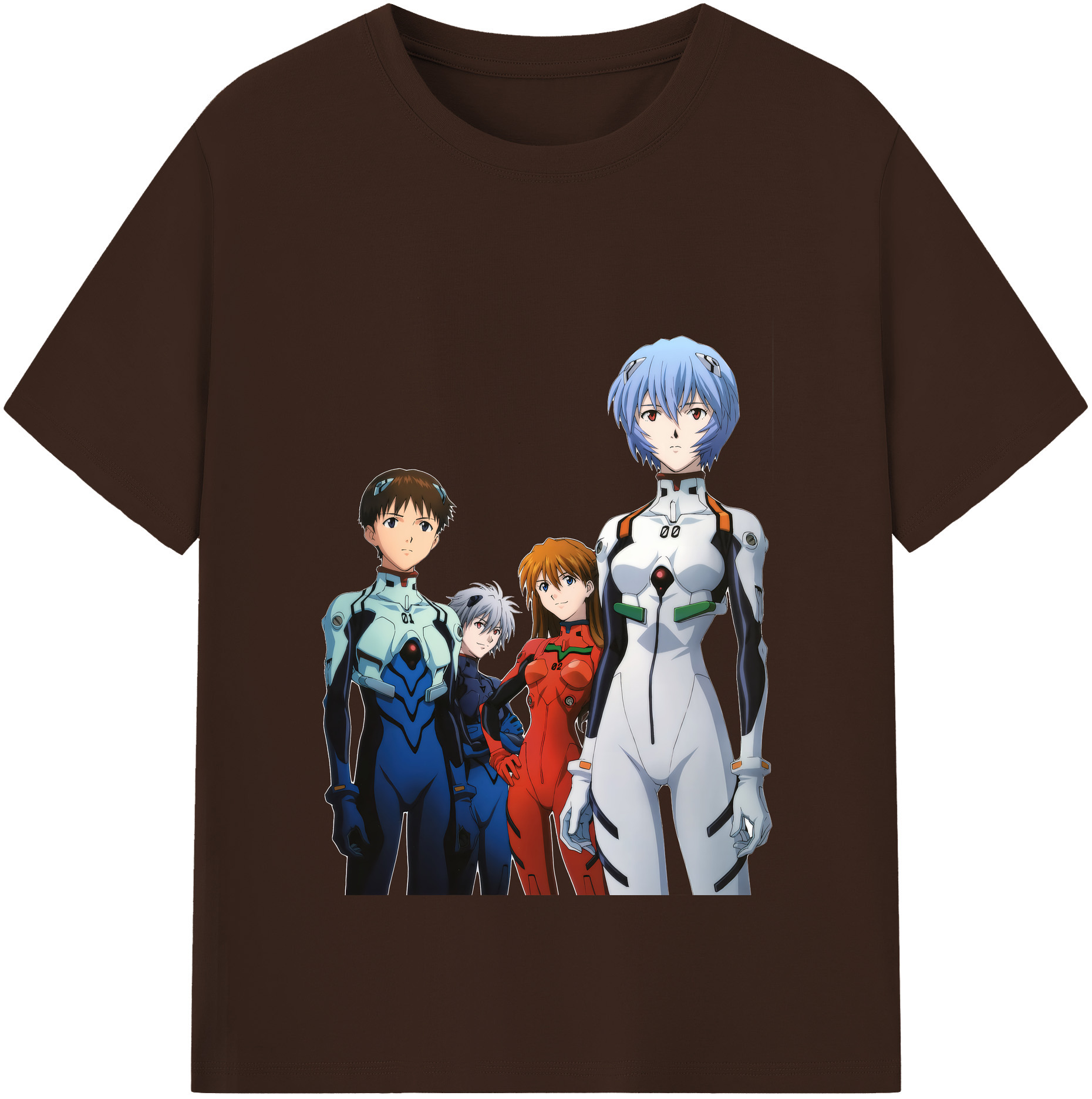 （画像用） EVA 新世紀エヴァンゲリオン 綿100％半袖Tシャツ（フロントプリント）