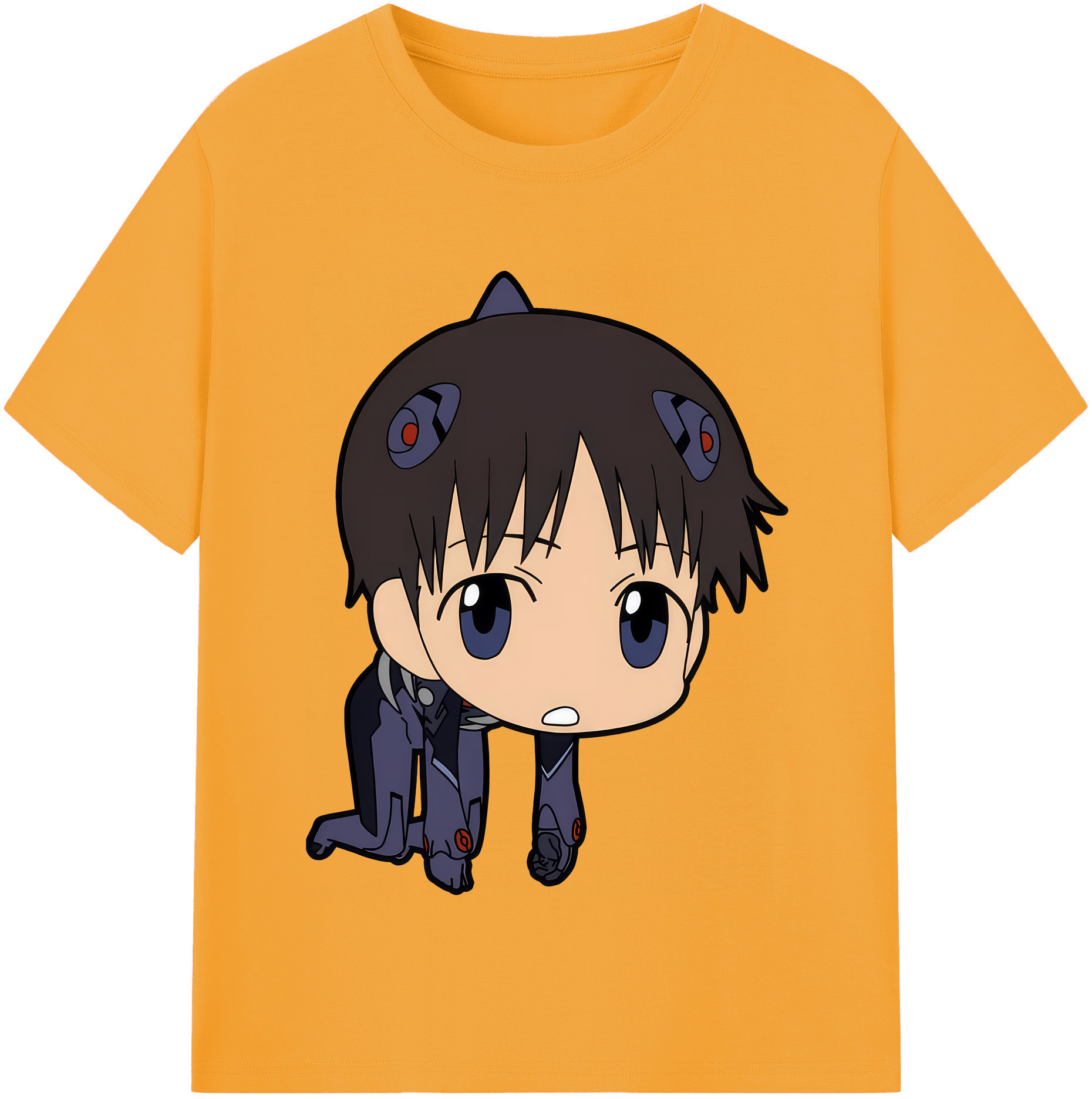 （画像用） EVA 新世紀エヴァンゲリオン 綿100％半袖Tシャツ（フロントプリント）