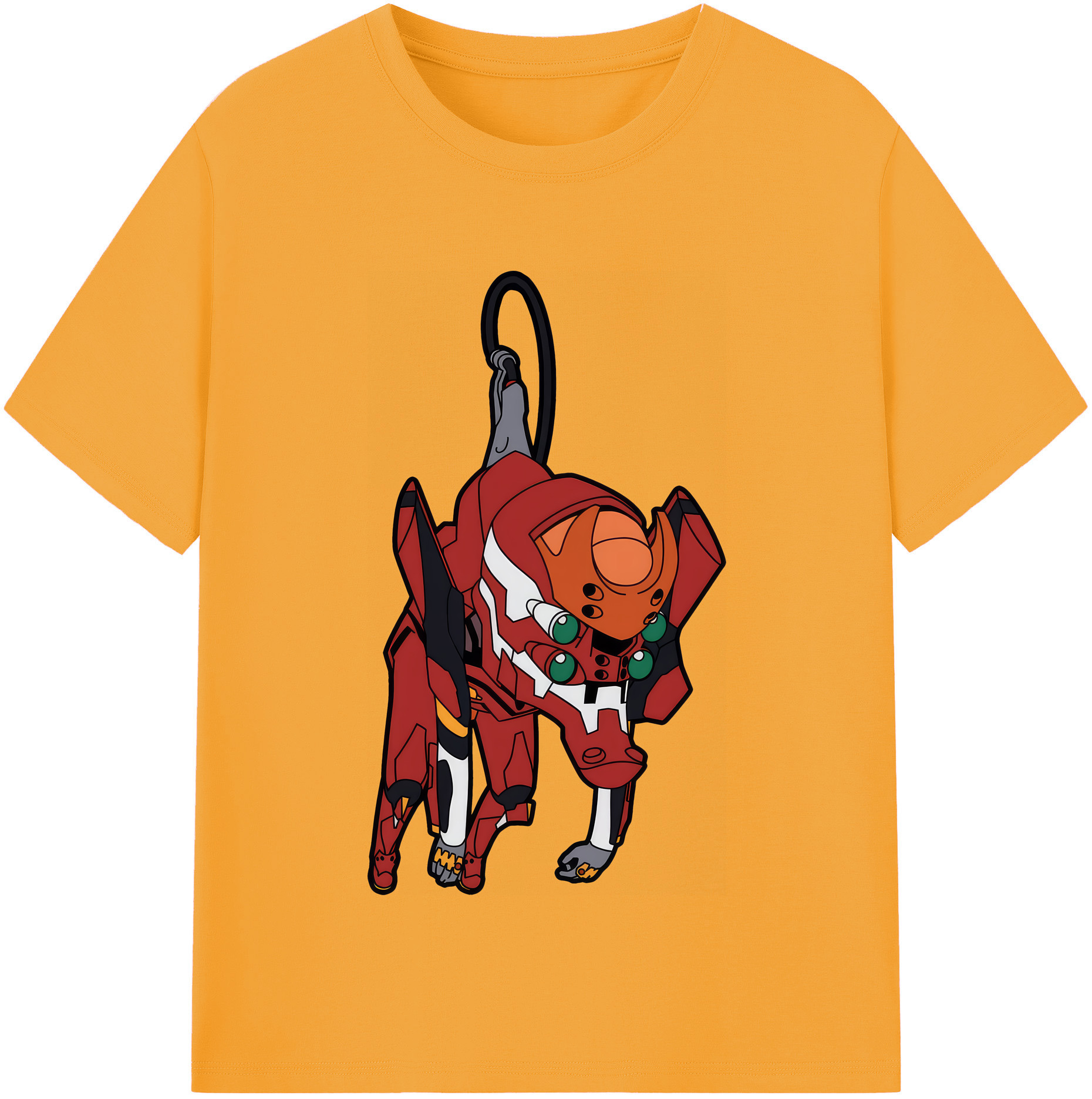 （画像用） EVA 新世紀エヴァンゲリオン 綿100％半袖Tシャツ（フロントプリント）