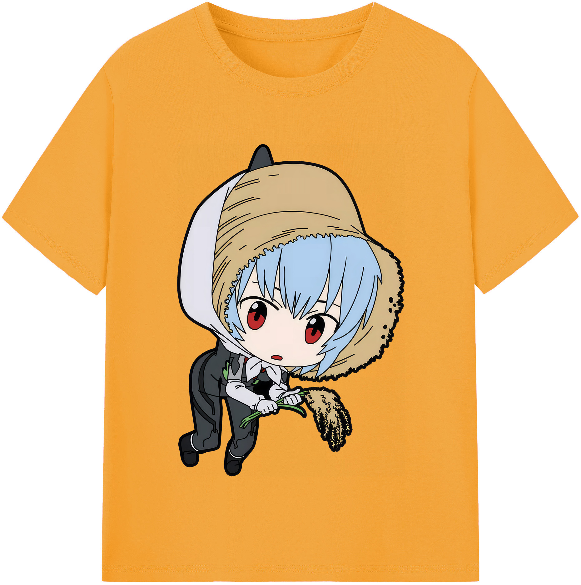 （画像用） EVA 新世紀エヴァンゲリオン 綿100％半袖Tシャツ（フロントプリント）