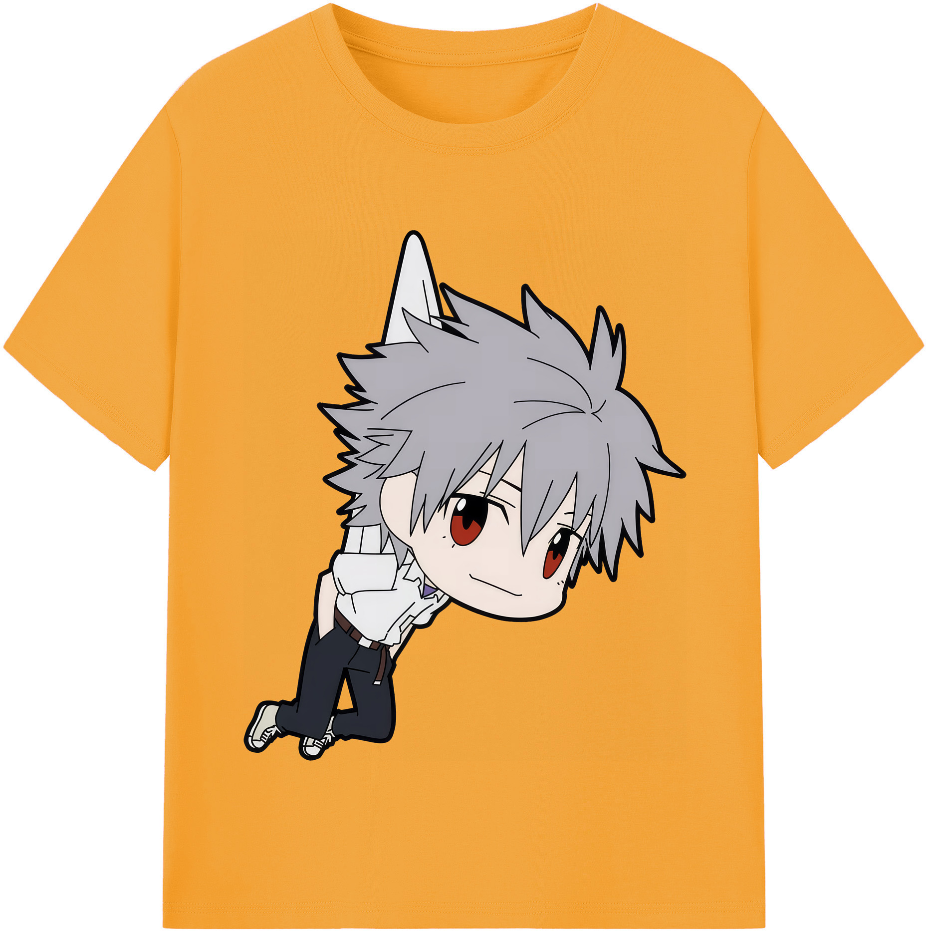 （画像用） EVA 新世紀エヴァンゲリオン 綿100％半袖Tシャツ（フロントプリント）
