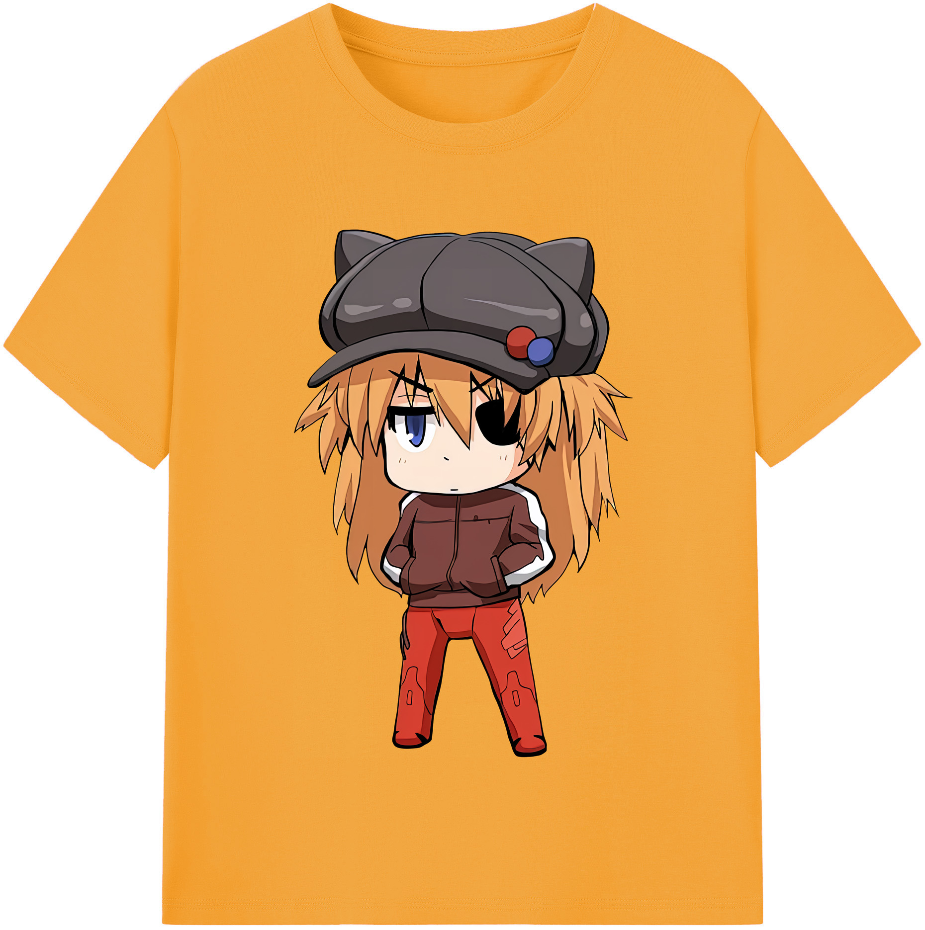 （画像用） EVA 新世紀エヴァンゲリオン 綿100％半袖Tシャツ（フロントプリント）