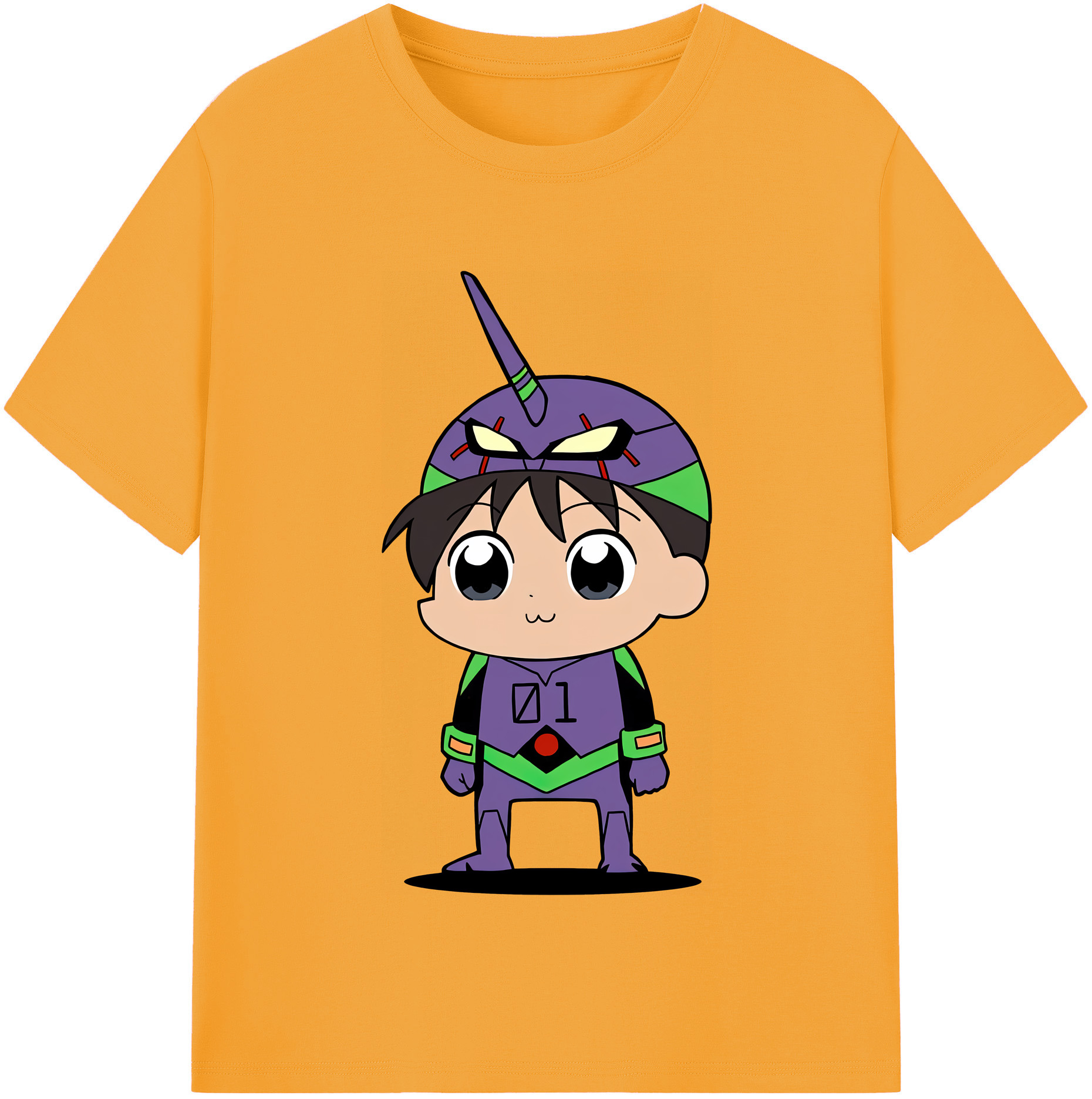 （画像用） EVA 新世紀エヴァンゲリオン 綿100％半袖Tシャツ（フロントプリント）