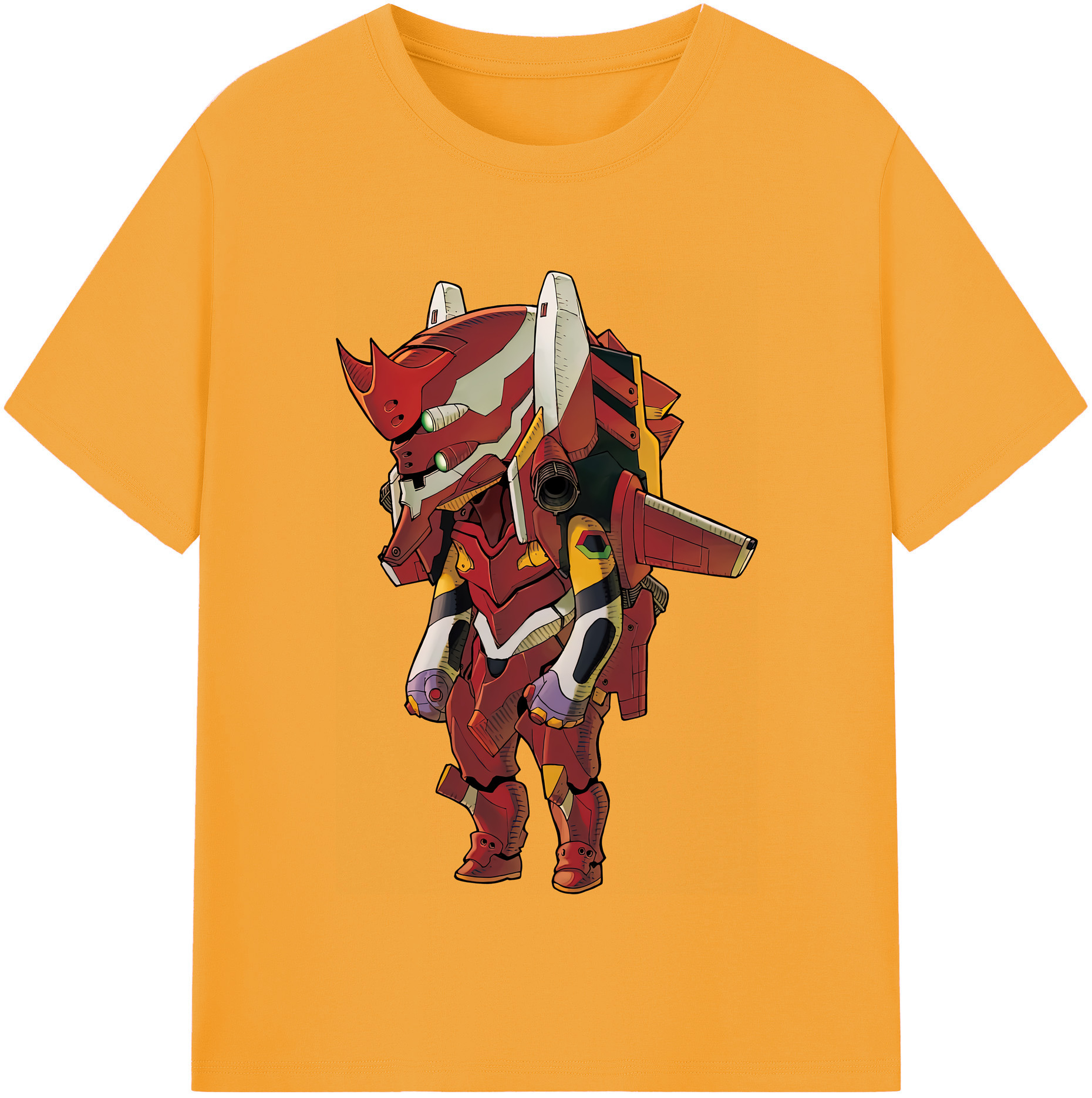 （画像用） EVA 新世紀エヴァンゲリオン 綿100％半袖Tシャツ（フロントプリント）