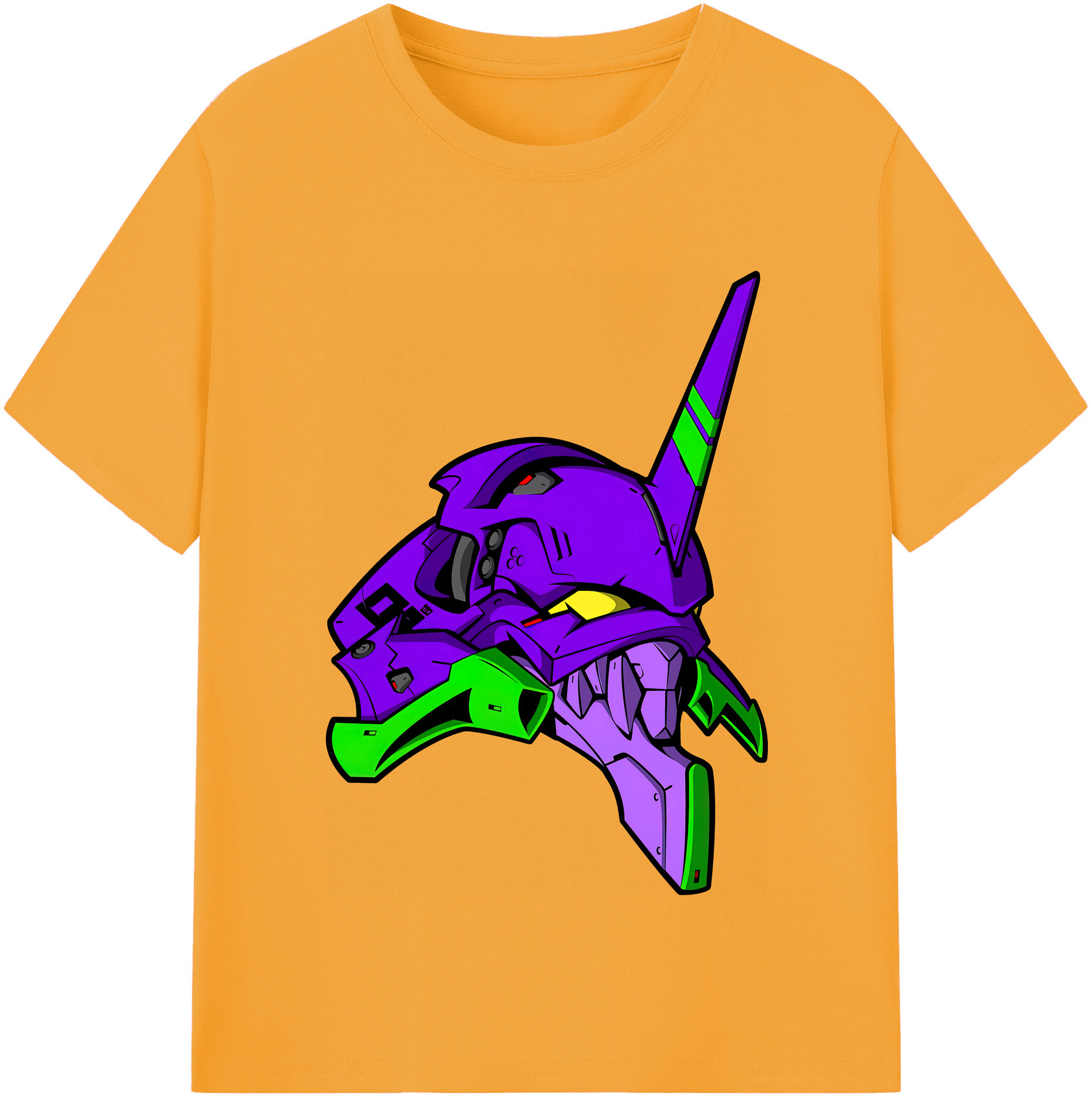 （画像用） EVA 新世紀エヴァンゲリオン 綿100％半袖Tシャツ（フロントプリント）