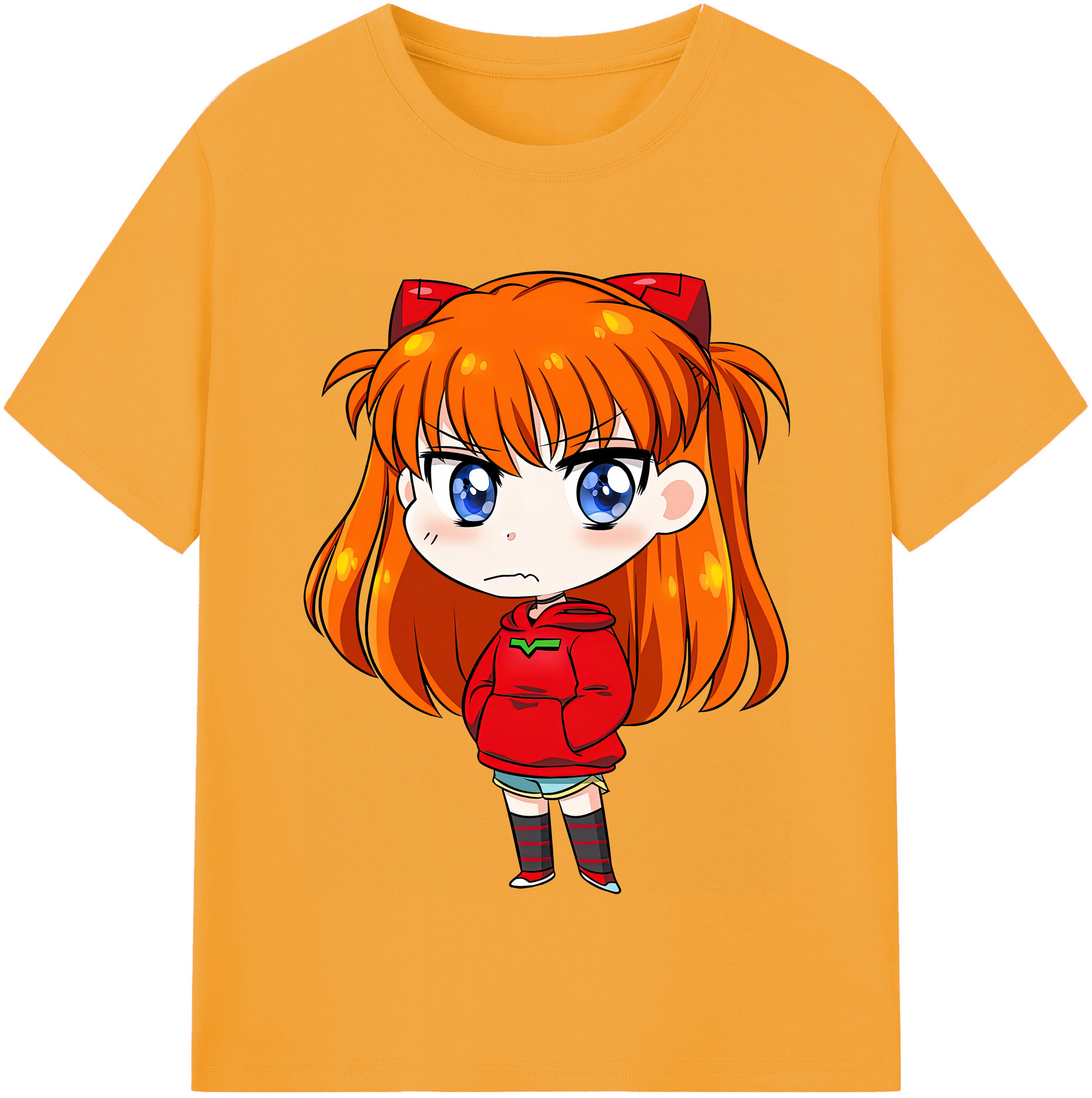 （画像用） EVA 新世紀エヴァンゲリオン 綿100％半袖Tシャツ（フロントプリント）