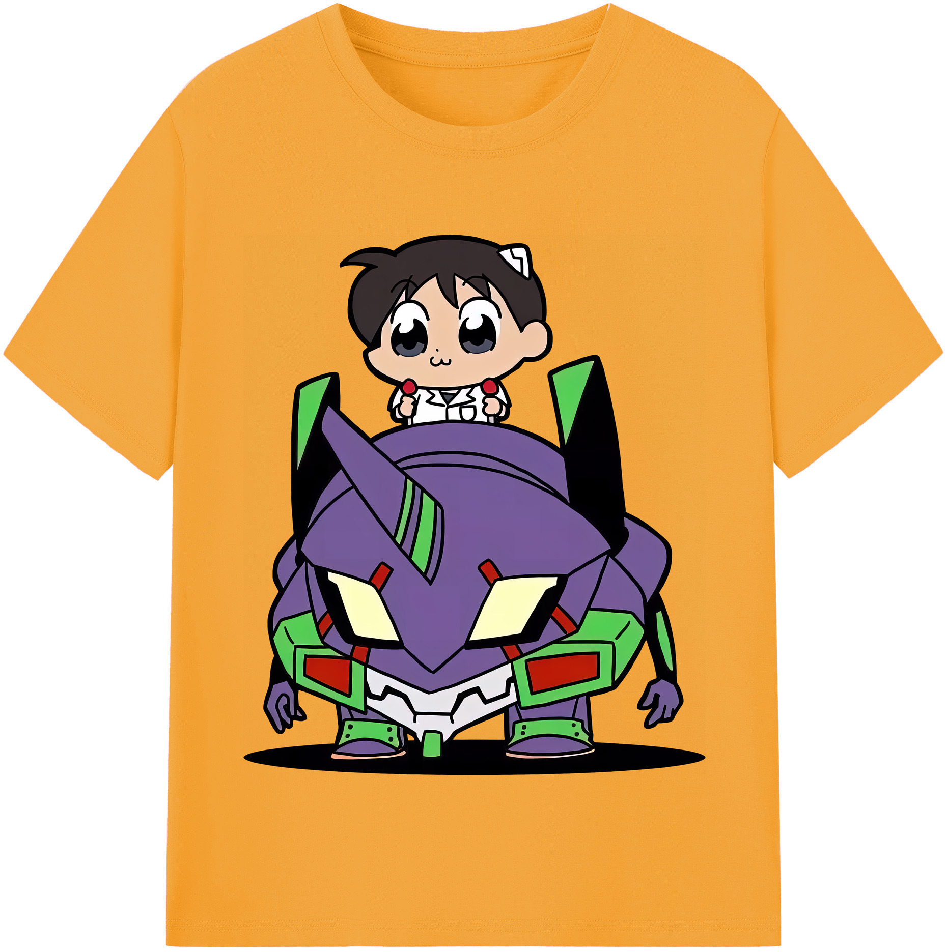 （画像用） EVA 新世紀エヴァンゲリオン 綿100％半袖Tシャツ（フロントプリント）