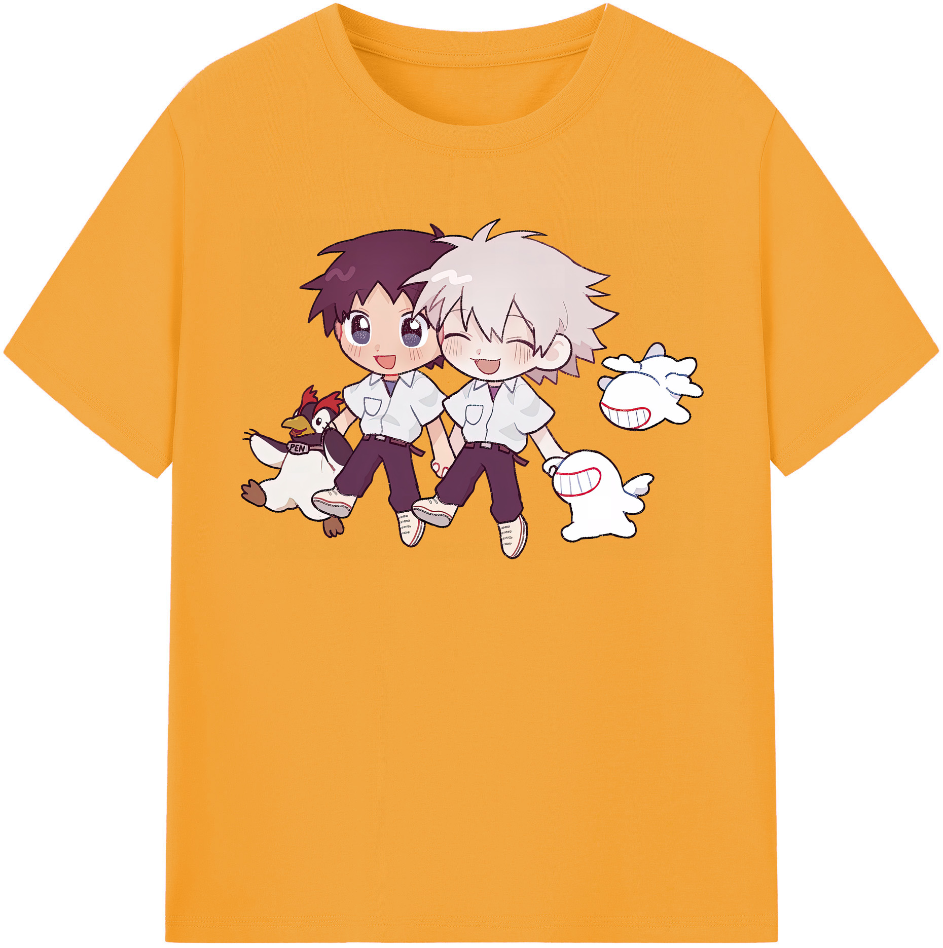 （画像用） EVA 新世紀エヴァンゲリオン 綿100％半袖Tシャツ（フロントプリント）