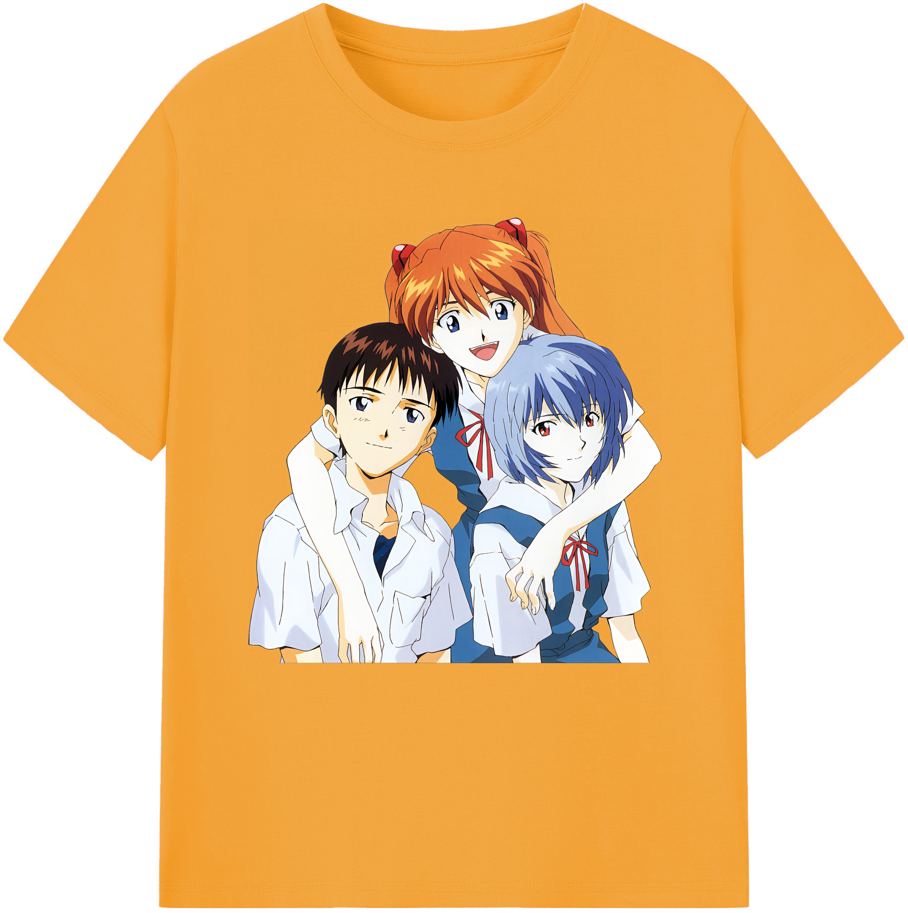 （画像用） EVA 新世紀エヴァンゲリオン 綿100％半袖Tシャツ（フロントプリント）