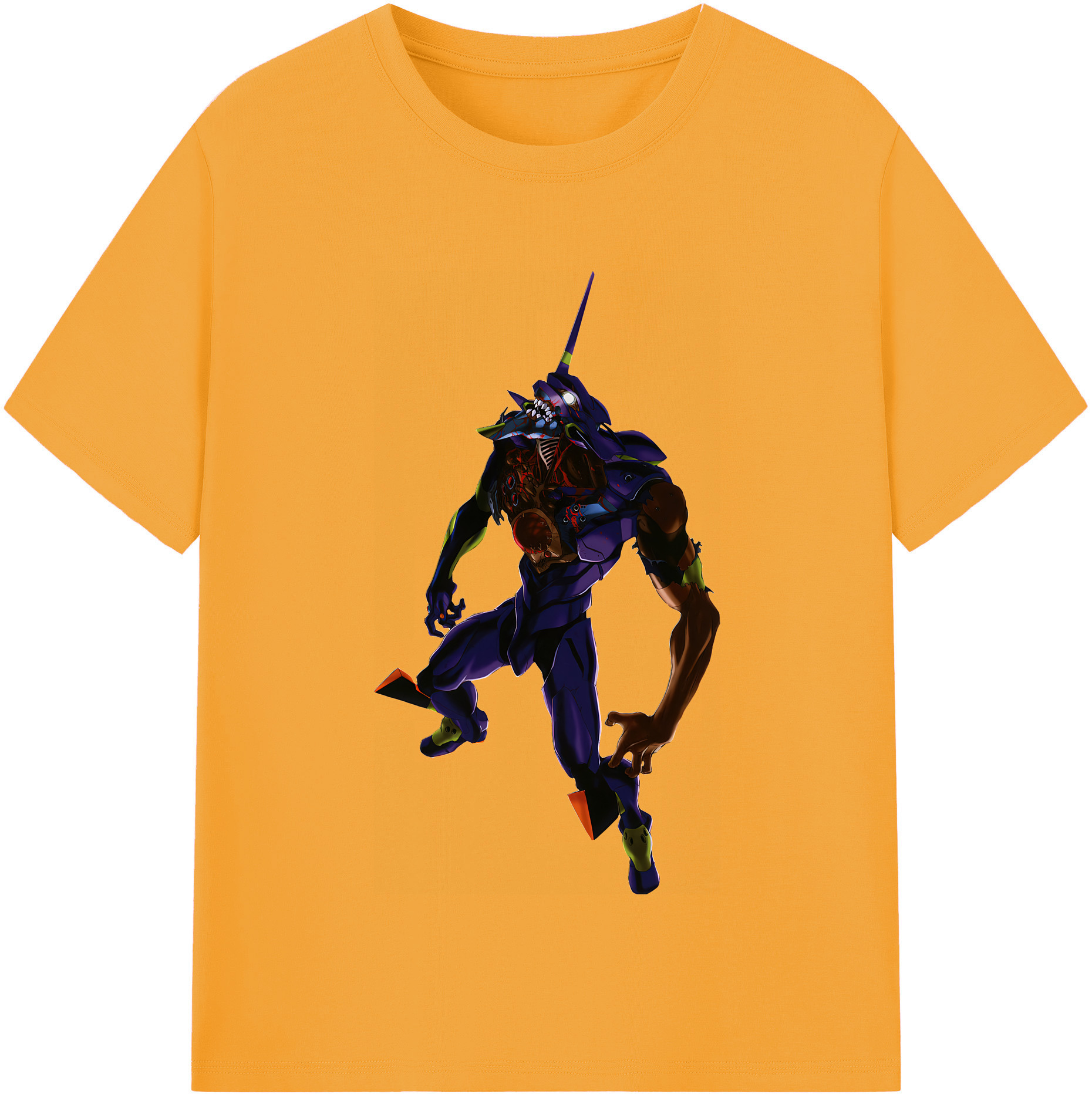 （画像用） EVA 新世紀エヴァンゲリオン 綿100％半袖Tシャツ（フロントプリント）