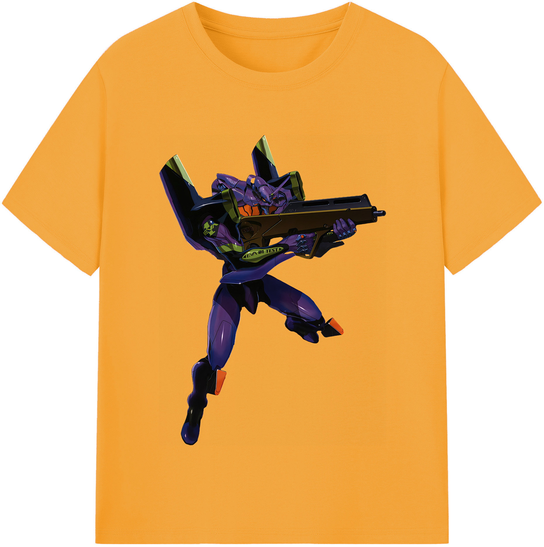 （画像用） EVA 新世紀エヴァンゲリオン 綿100％半袖Tシャツ（フロントプリント）