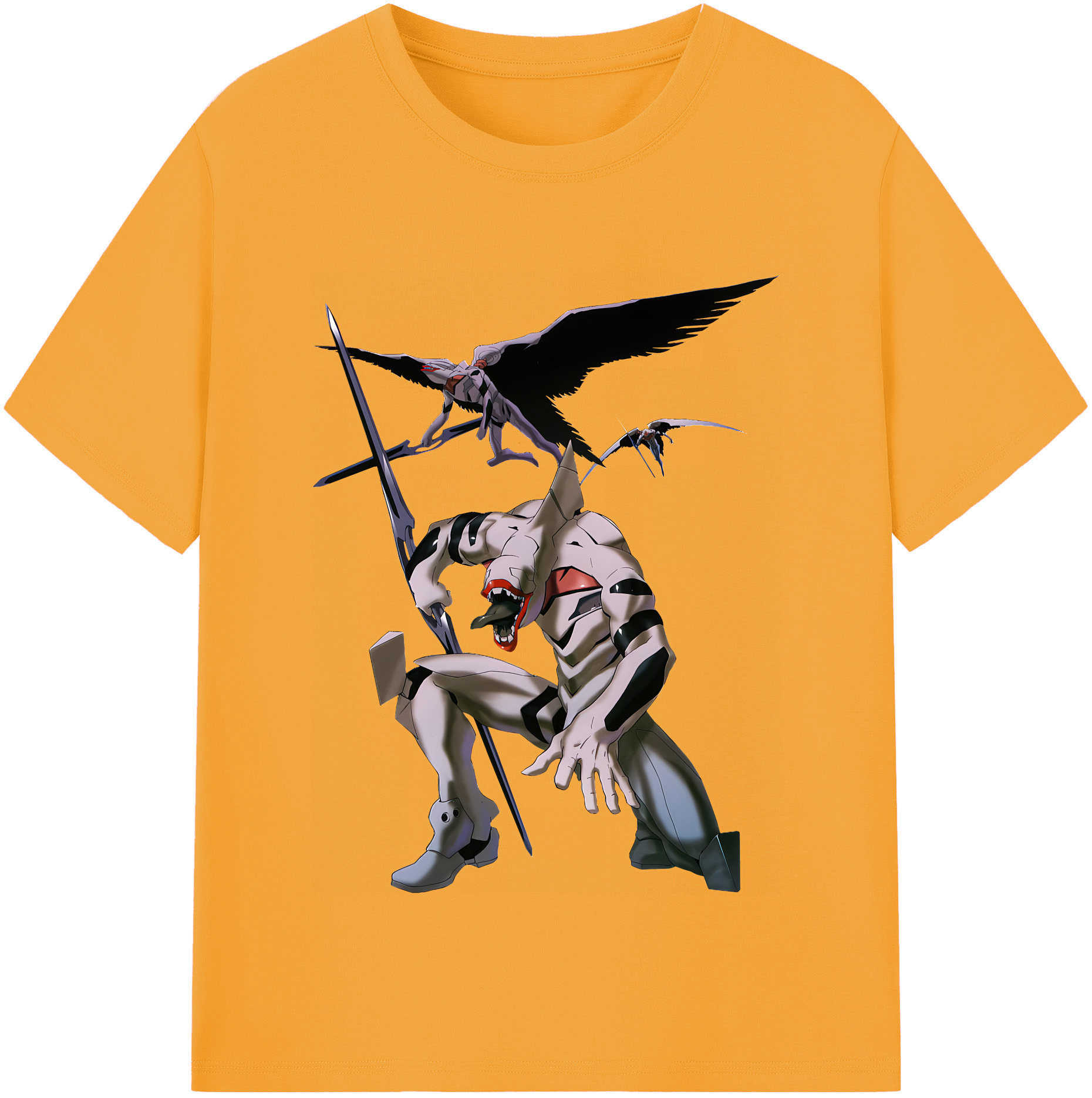 （画像用） EVA 新世紀エヴァンゲリオン 綿100％半袖Tシャツ（フロントプリント）