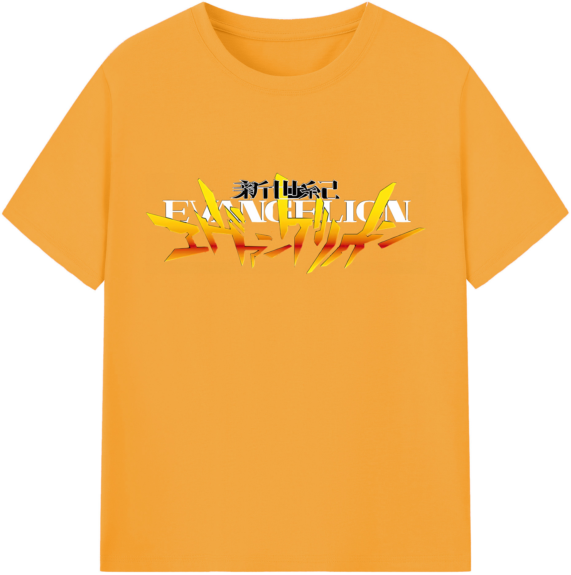 （画像用） EVA 新世紀エヴァンゲリオン 綿100％半袖Tシャツ（フロントプリント）