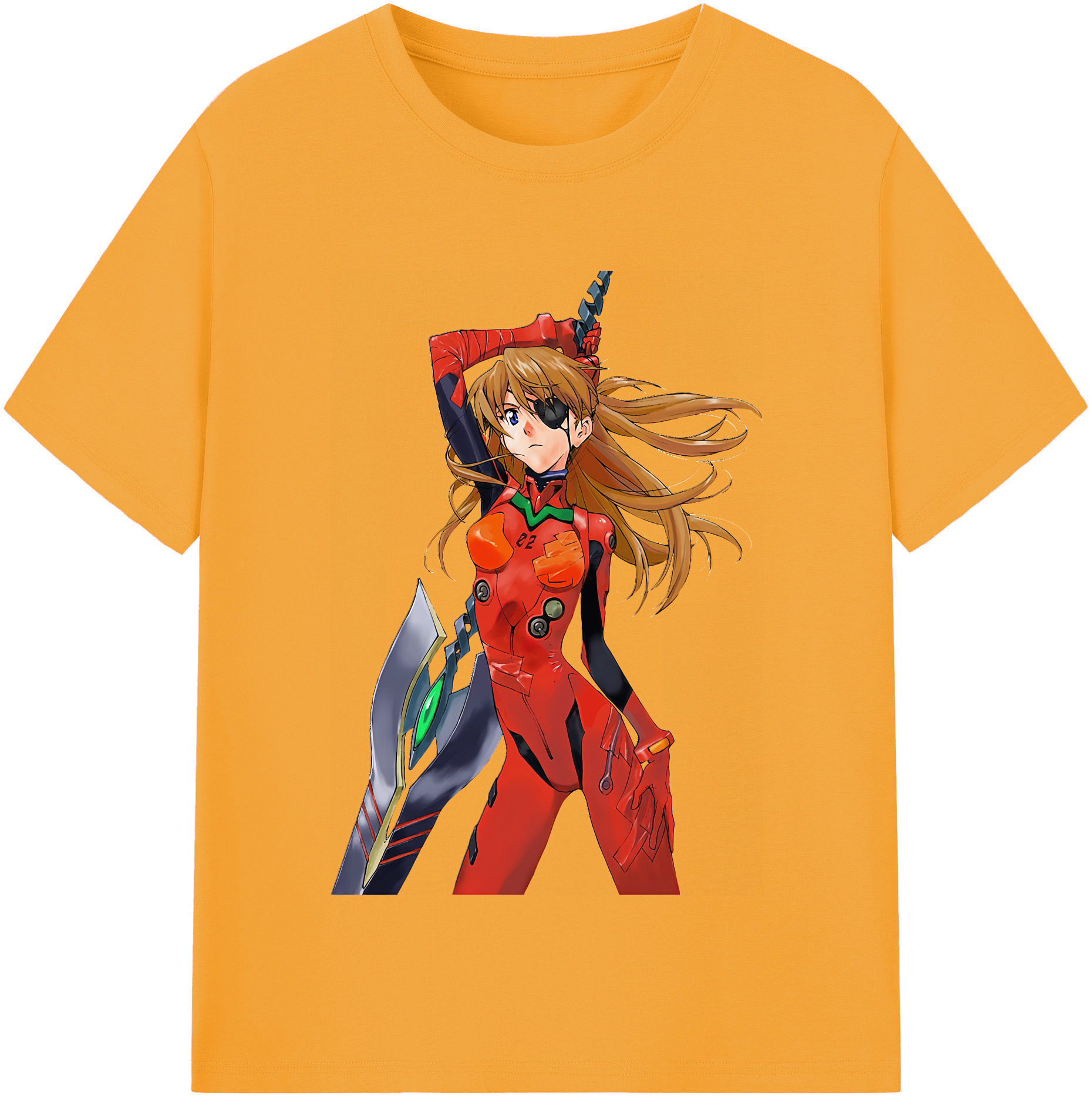（画像用） EVA 新世紀エヴァンゲリオン 綿100％半袖Tシャツ（フロントプリント）