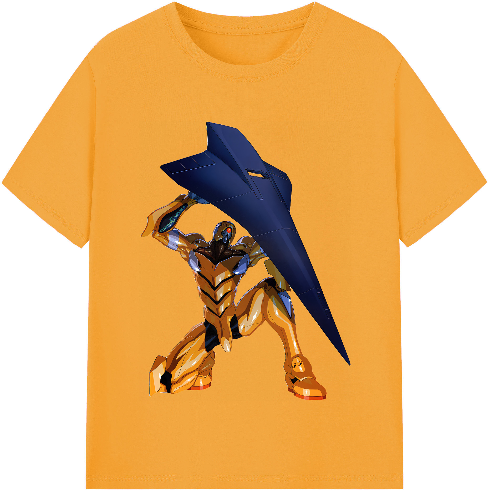 （画像用） EVA 新世紀エヴァンゲリオン 綿100％半袖Tシャツ（フロントプリント）