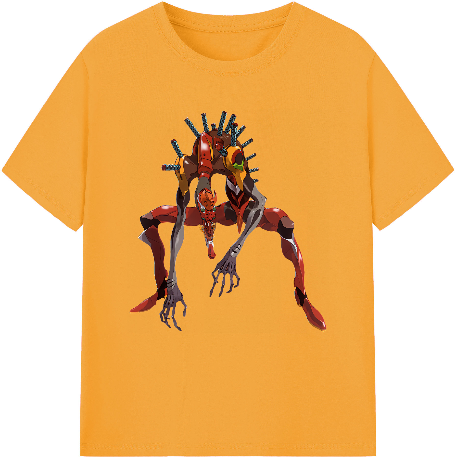 （画像用） EVA 新世紀エヴァンゲリオン 綿100％半袖Tシャツ（フロントプリント）