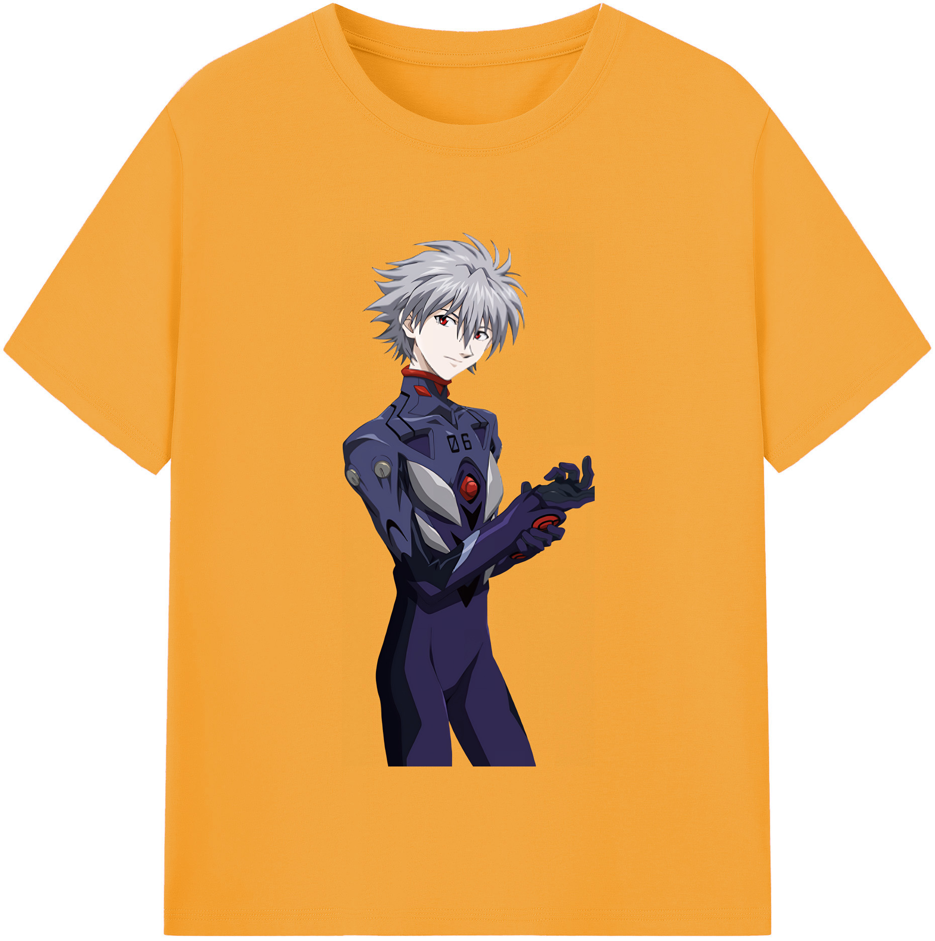 （画像用） EVA 新世紀エヴァンゲリオン 綿100％半袖Tシャツ（フロントプリント）