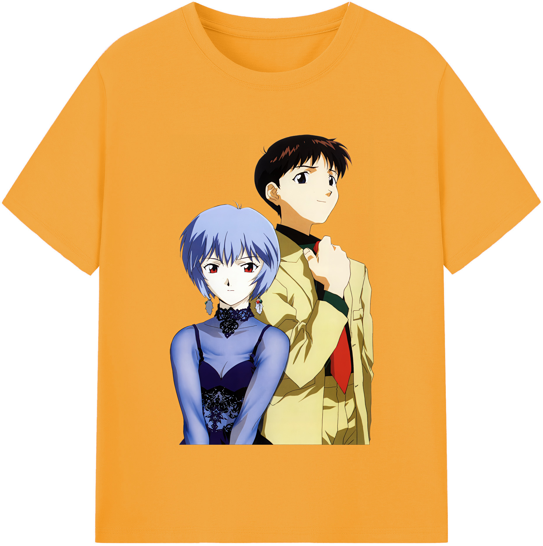 （画像用） EVA 新世紀エヴァンゲリオン 綿100％半袖Tシャツ（フロントプリント）