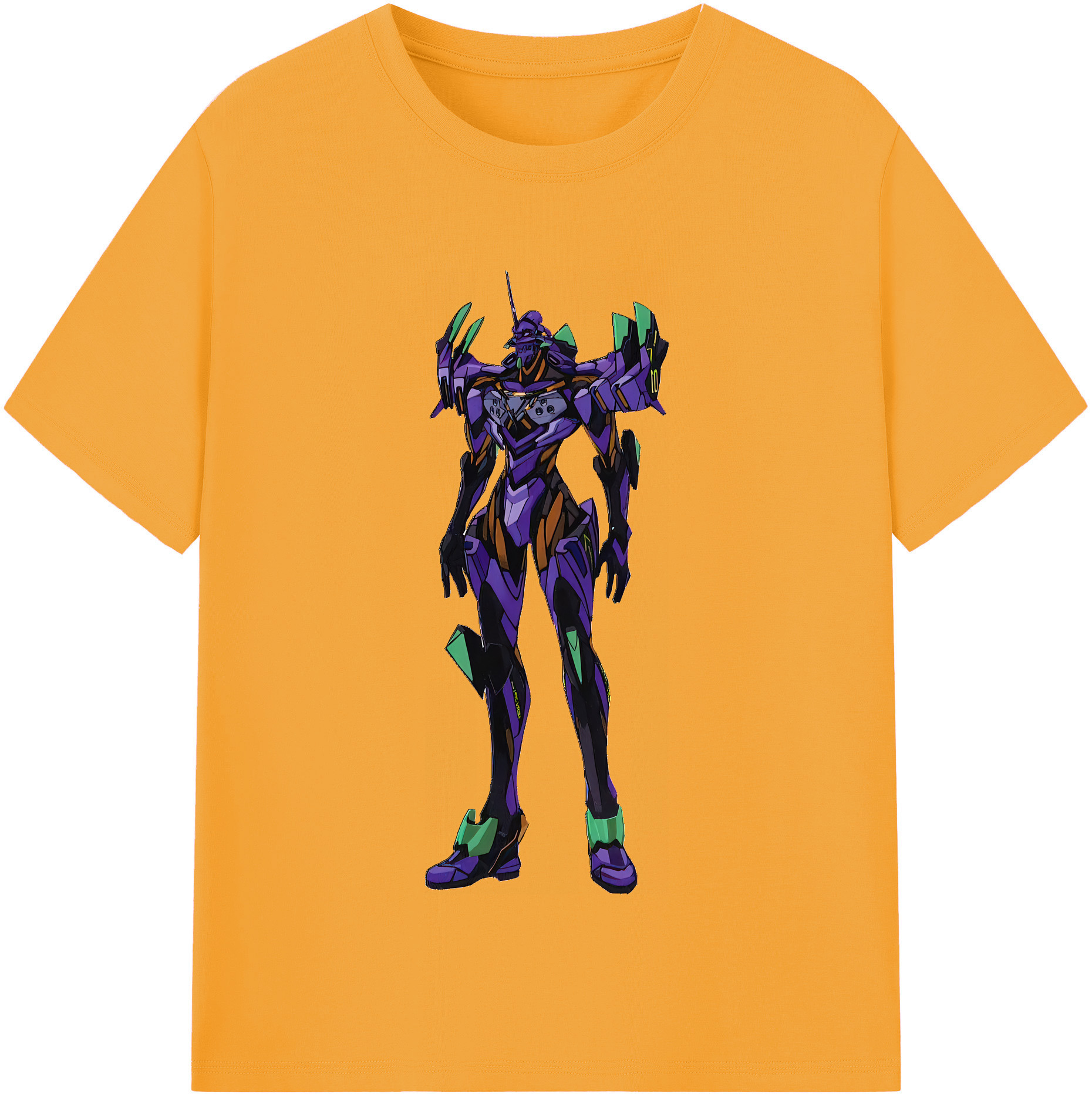 （画像用） EVA 新世紀エヴァンゲリオン 綿100％半袖Tシャツ（フロントプリント）