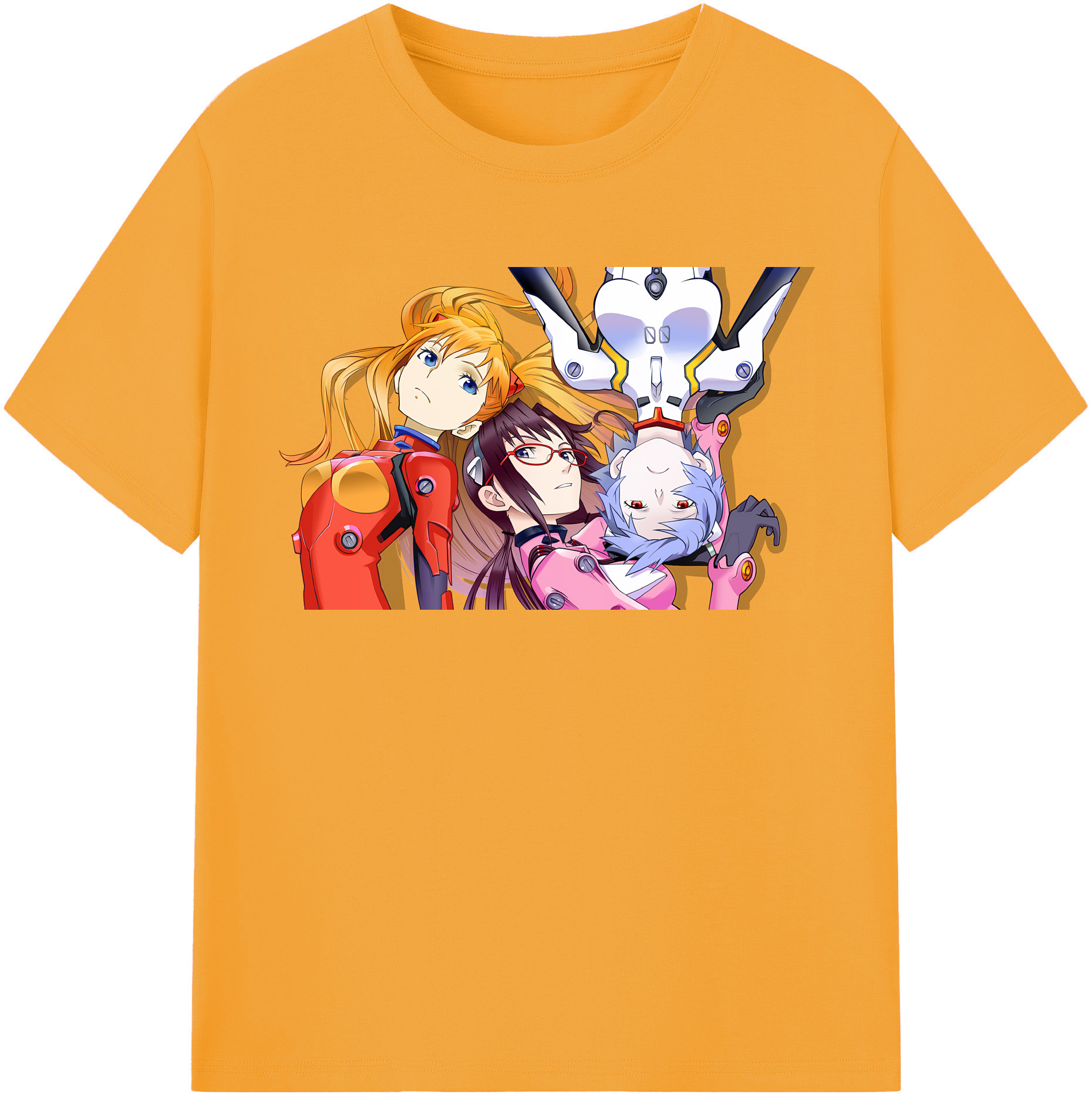 （画像用） EVA 新世紀エヴァンゲリオン 綿100％半袖Tシャツ（フロントプリント）