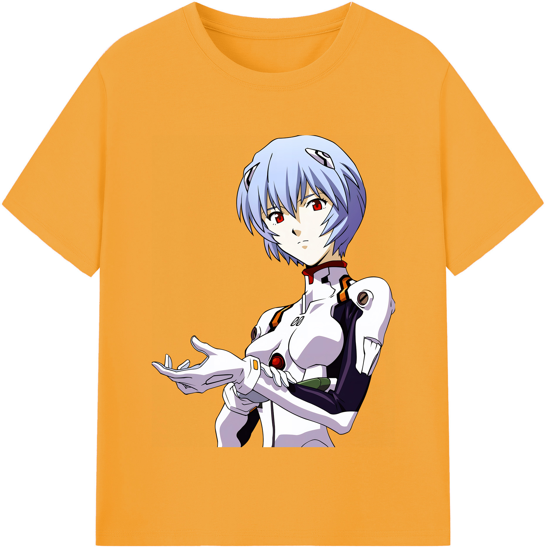 （画像用） EVA 新世紀エヴァンゲリオン 綿100％半袖Tシャツ（フロントプリント）