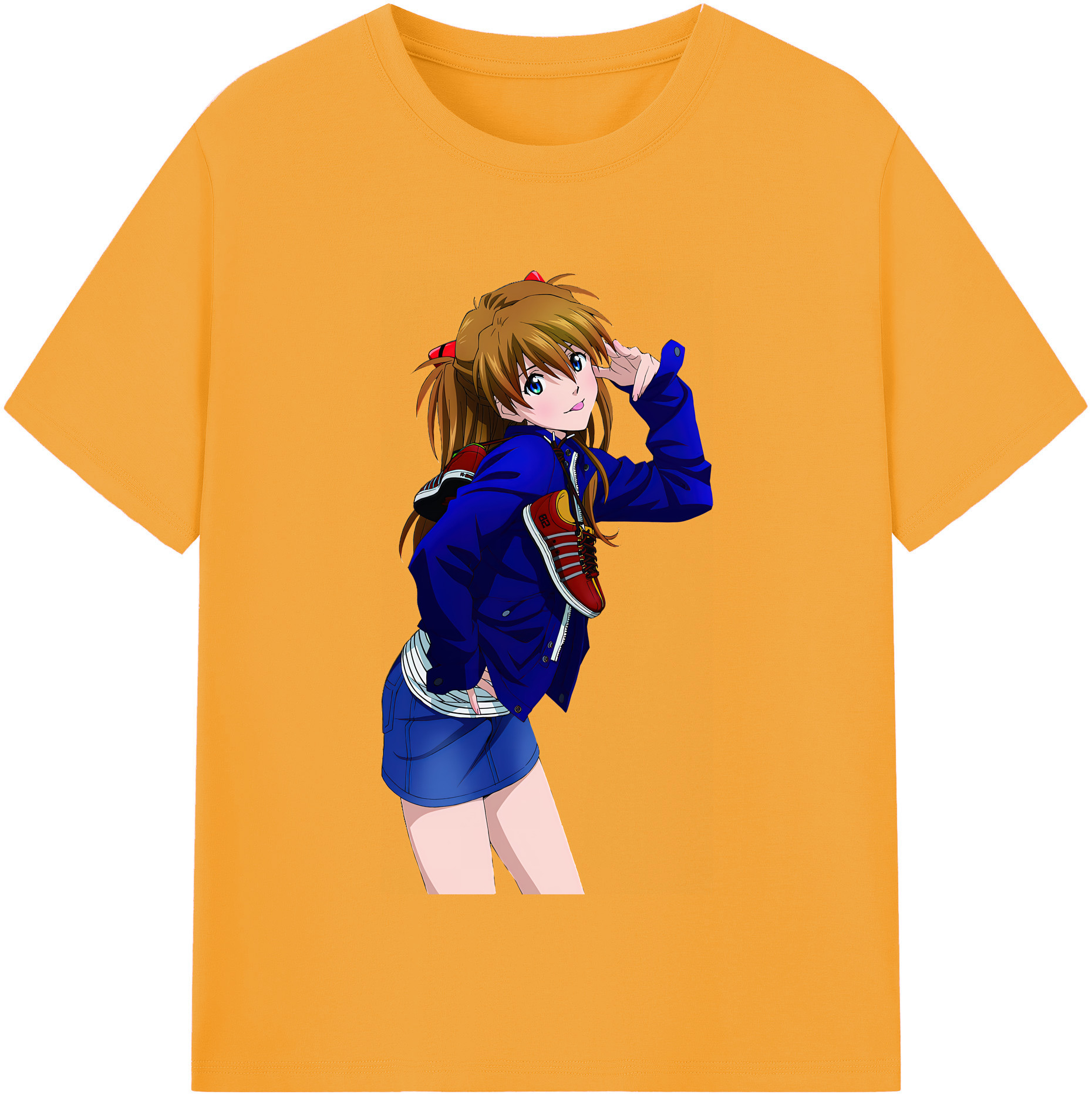 （画像用） EVA 新世紀エヴァンゲリオン 綿100％半袖Tシャツ（フロントプリント）