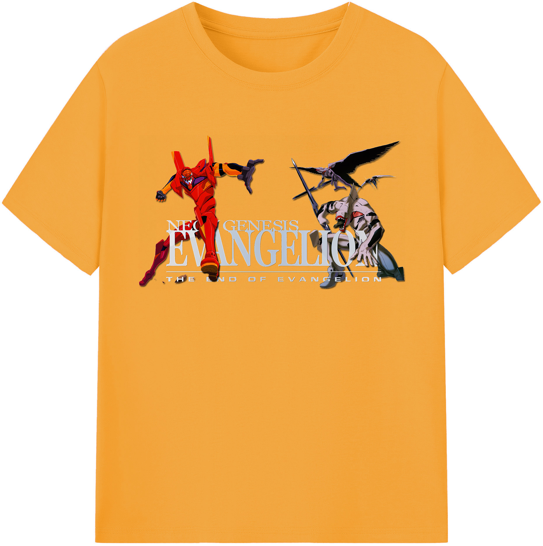 （画像用） EVA 新世紀エヴァンゲリオン 綿100％半袖Tシャツ（フロントプリント）