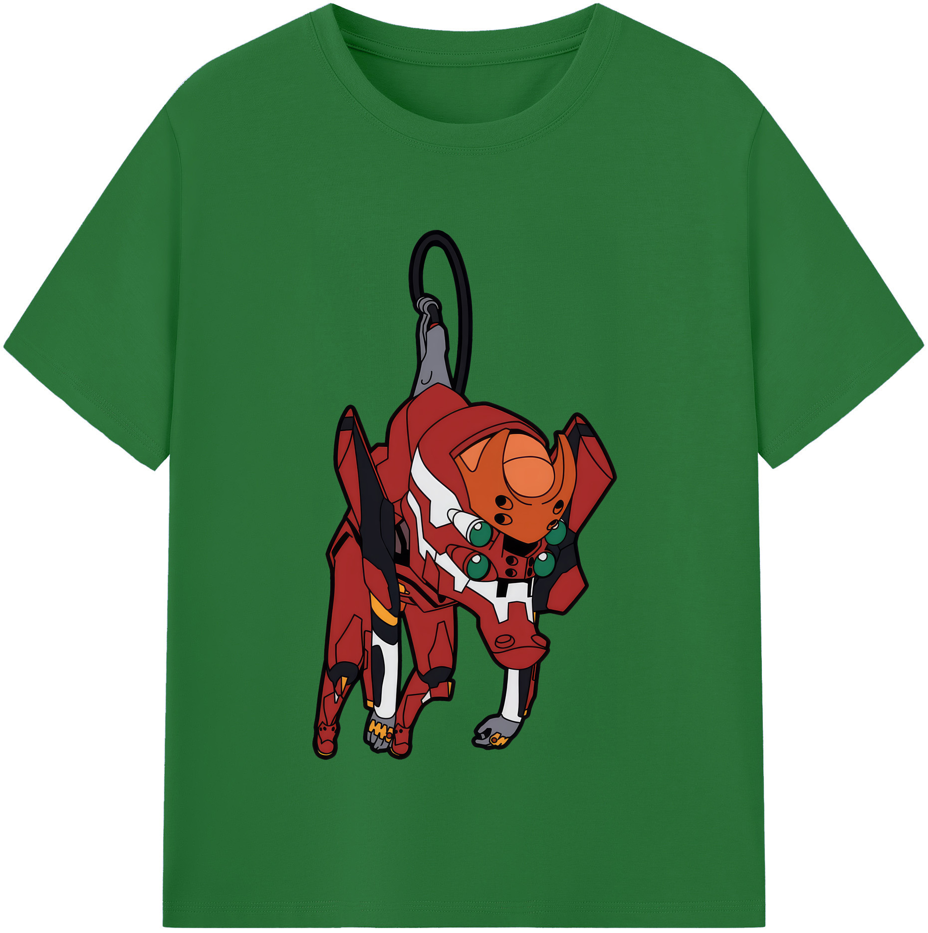 （画像用） EVA 新世紀エヴァンゲリオン 綿100％半袖Tシャツ（フロントプリント）