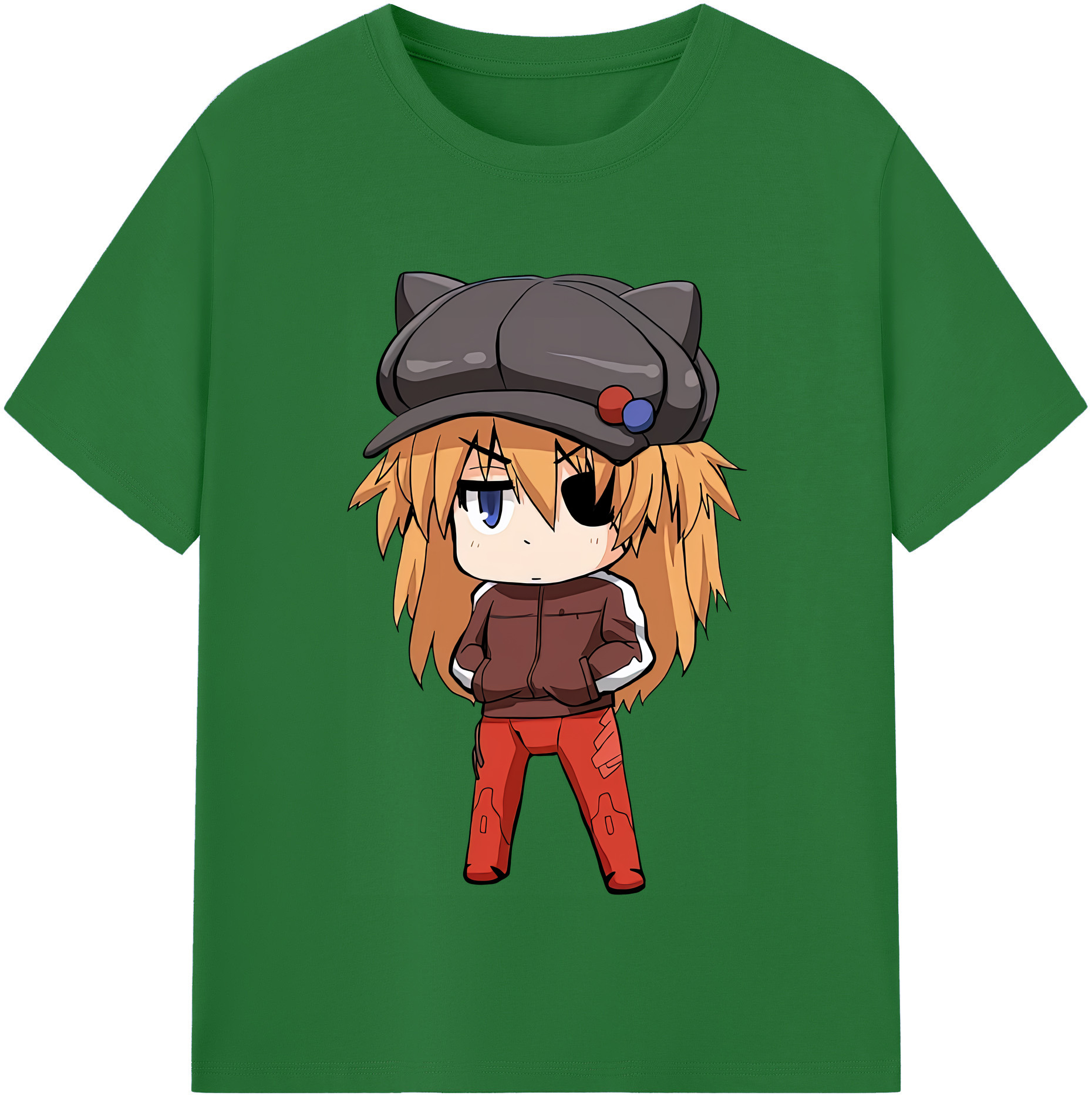 （画像用） EVA 新世紀エヴァンゲリオン 綿100％半袖Tシャツ（フロントプリント）