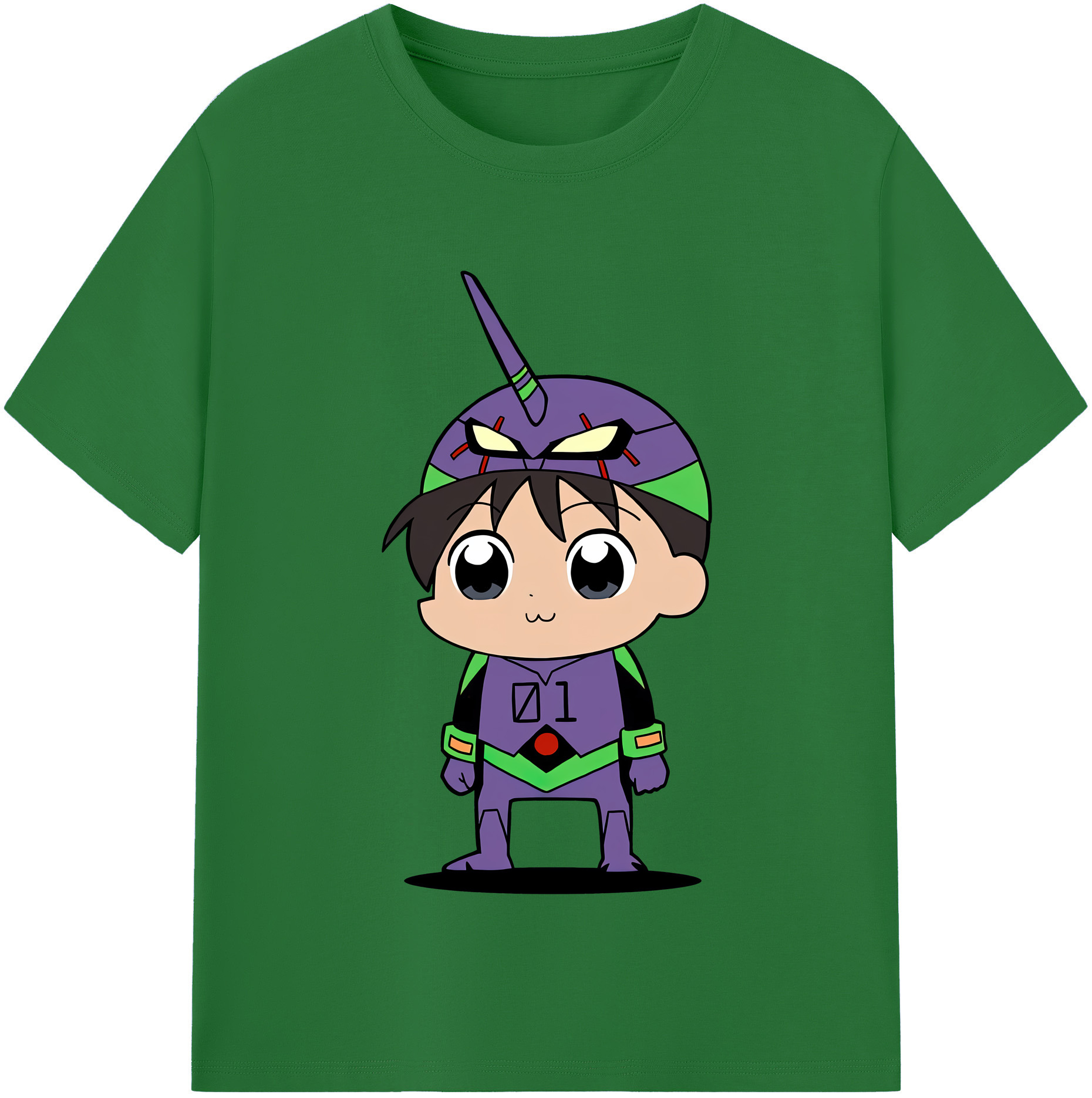 （画像用） EVA 新世紀エヴァンゲリオン 綿100％半袖Tシャツ（フロントプリント）
