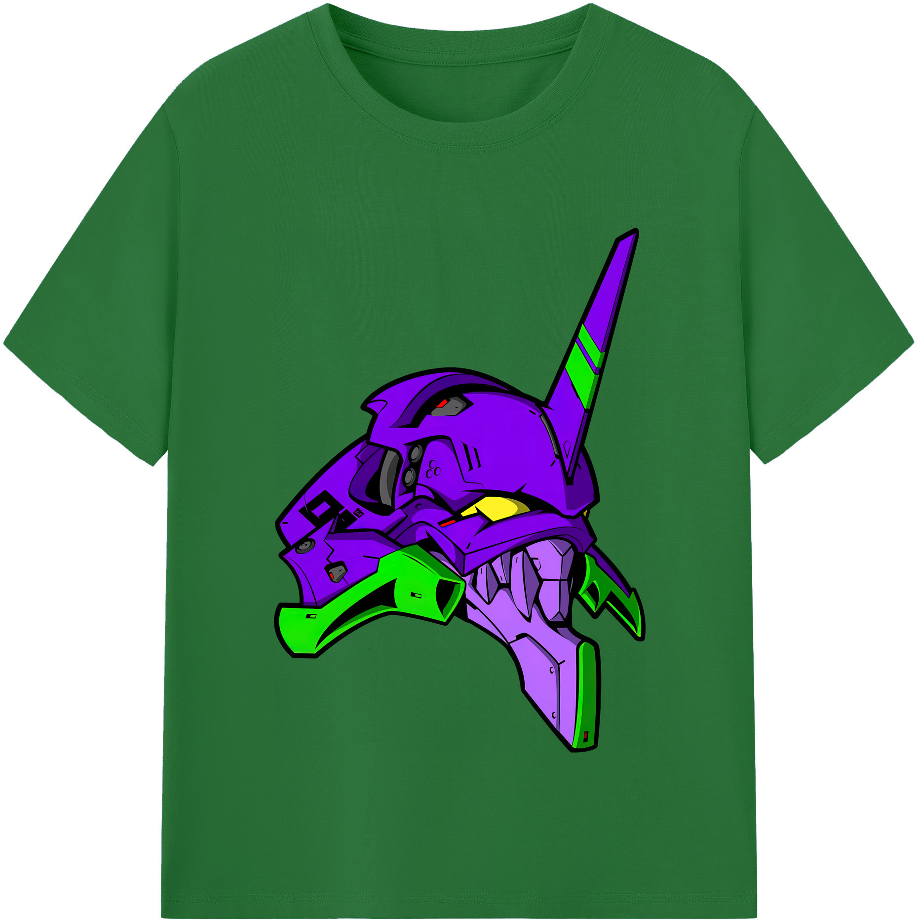 （画像用） EVA 新世紀エヴァンゲリオン 綿100％半袖Tシャツ（フロントプリント）