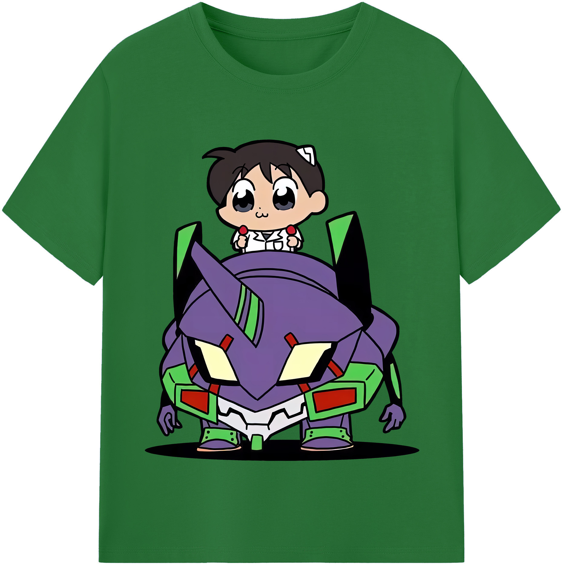 （画像用） EVA 新世紀エヴァンゲリオン 綿100％半袖Tシャツ（フロントプリント）