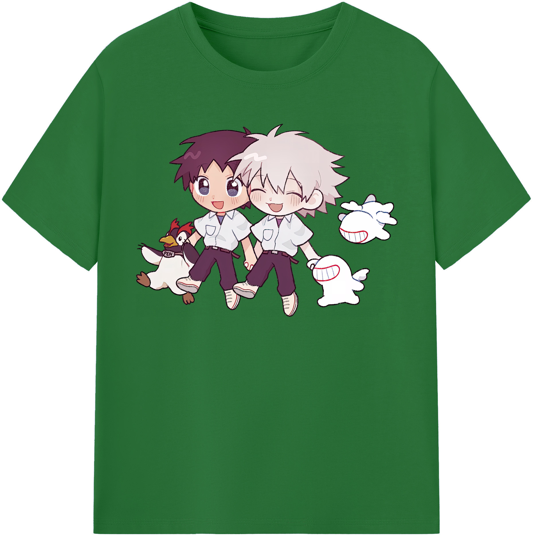 （画像用） EVA 新世紀エヴァンゲリオン 綿100％半袖Tシャツ（フロントプリント）