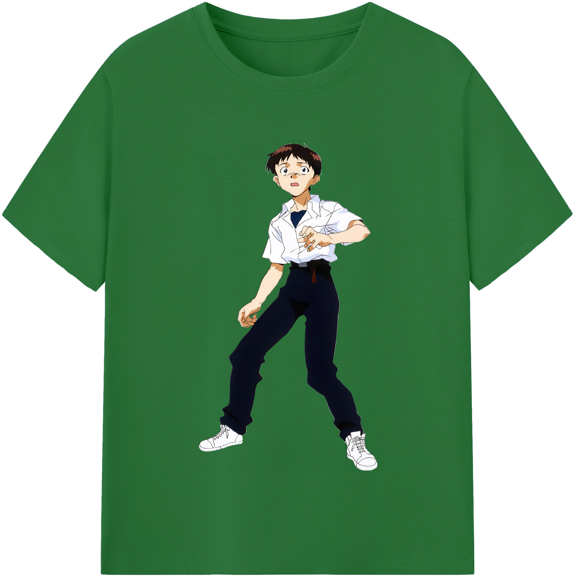 （画像用） EVA 新世紀エヴァンゲリオン 綿100％半袖Tシャツ（フロントプリント）