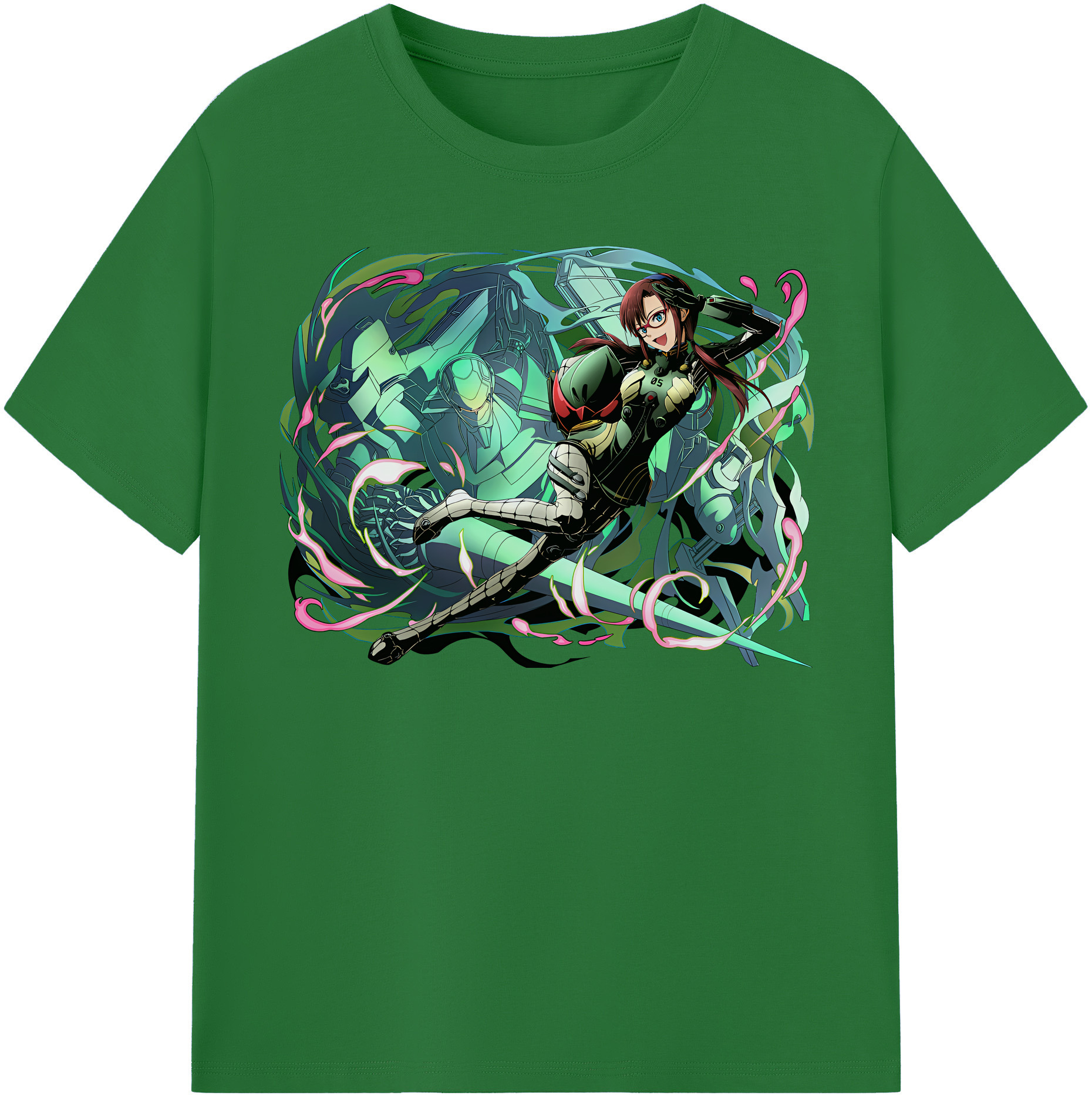 （画像用） EVA 新世紀エヴァンゲリオン 綿100％半袖Tシャツ（フロントプリント）